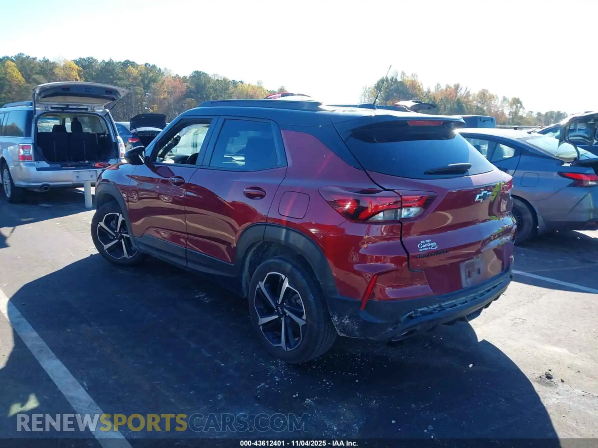 3 Photograph of a damaged car KL79MTSL2PB179724 CHEVROLET TRAILBLAZER 2023
