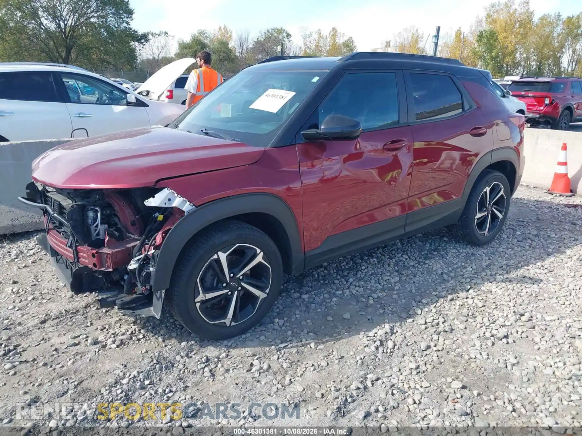 2 fotografías del automóvil dañado KL79MTSL3PB024339 CHEVROLET TRAILBLAZER 2023