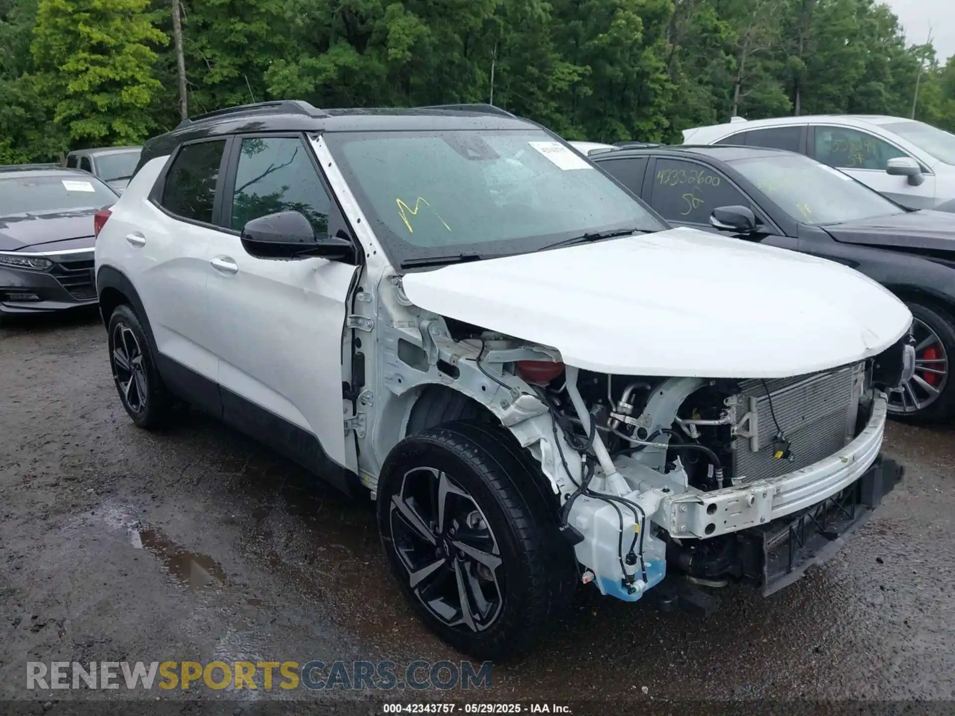 1 Photograph of a damaged car KL79MTSL3PB083875 CHEVROLET TRAILBLAZER 2023