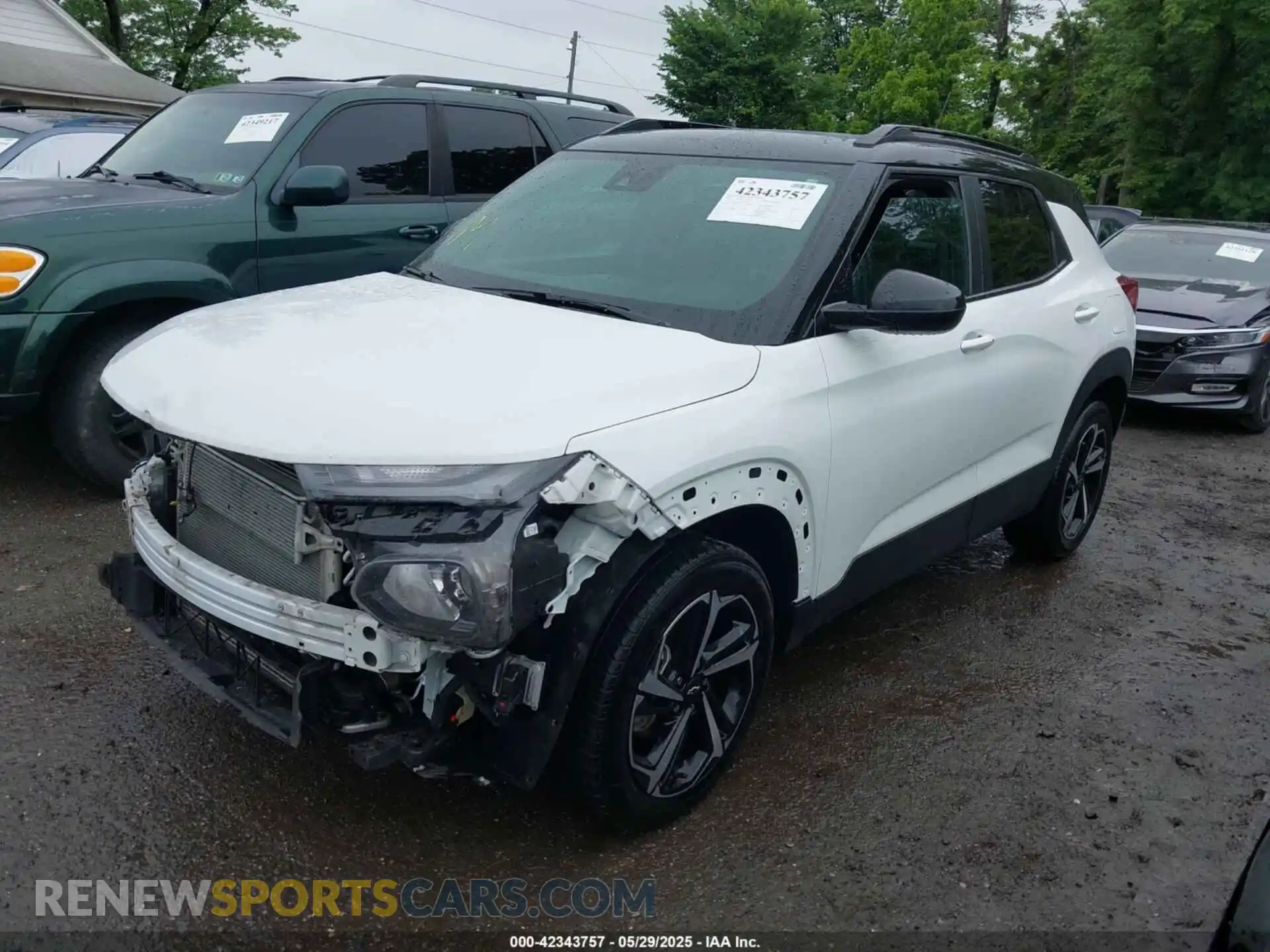 2 Photograph of a damaged car KL79MTSL3PB083875 CHEVROLET TRAILBLAZER 2023