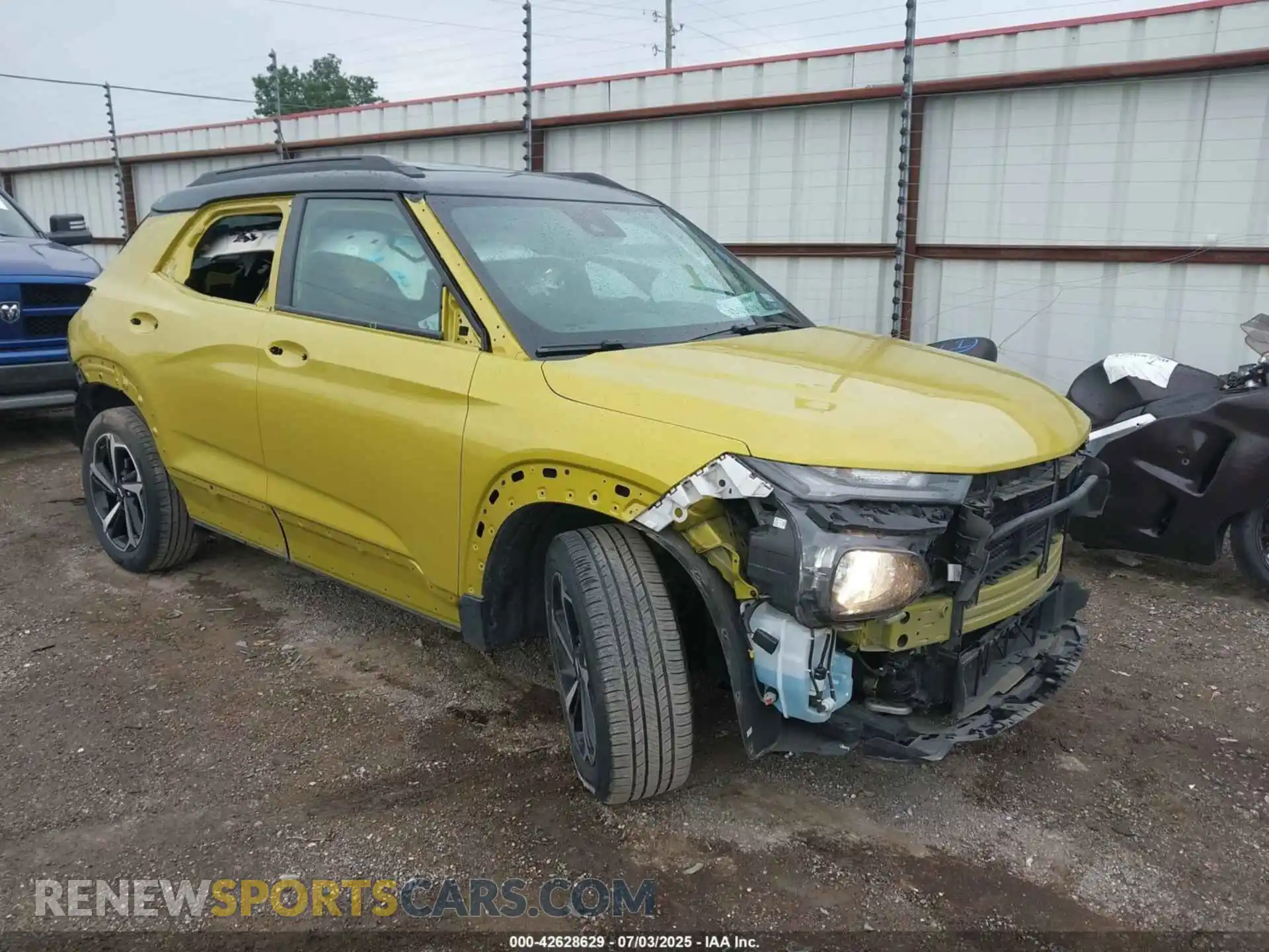 1 Photograph of a damaged car KL79MTSL3PB093385 CHEVROLET TRAILBLAZER 2023