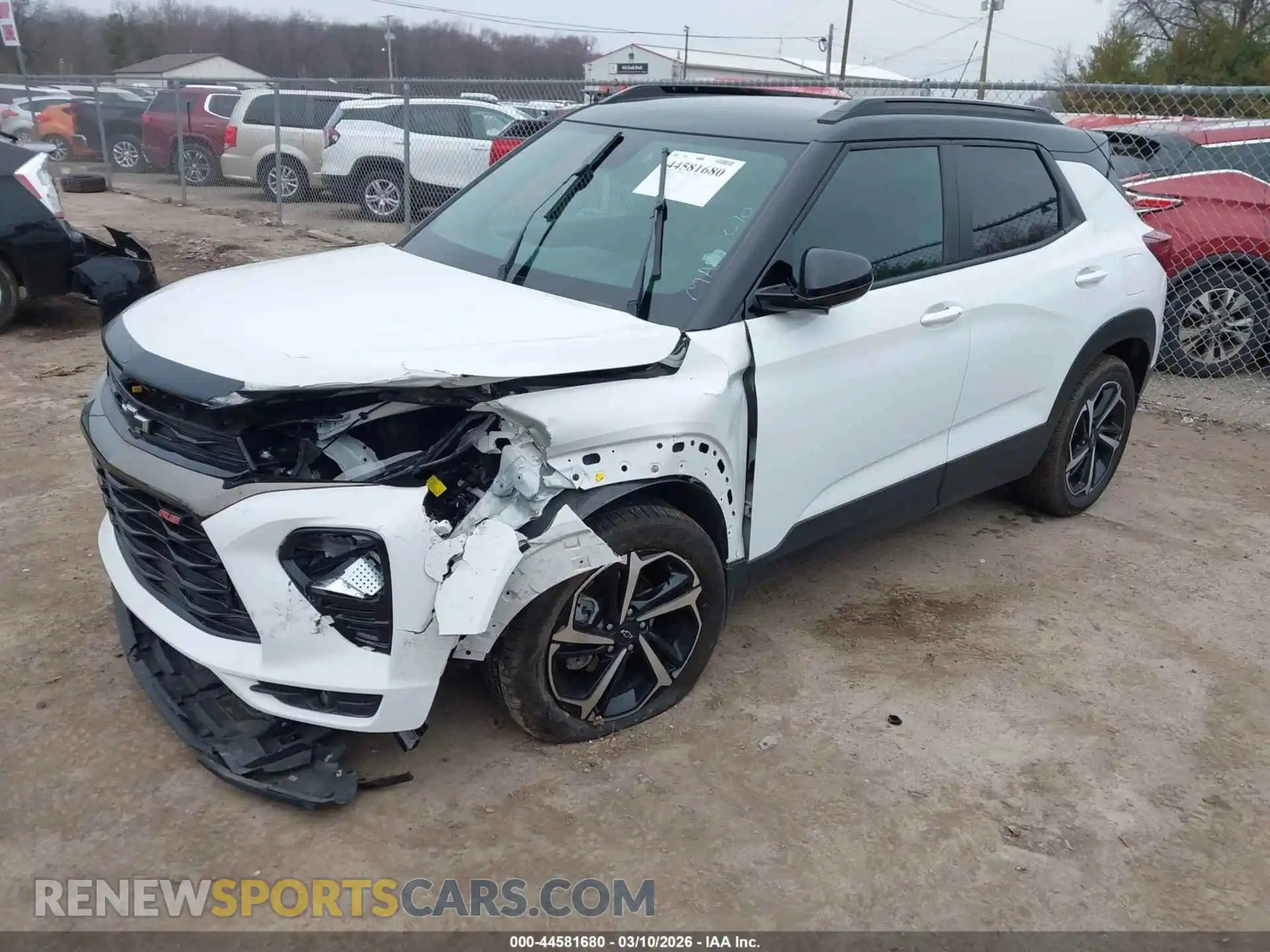 2 Photograph of a damaged car KL79MTSL3PB155996 CHEVROLET TRAILBLAZER 2023