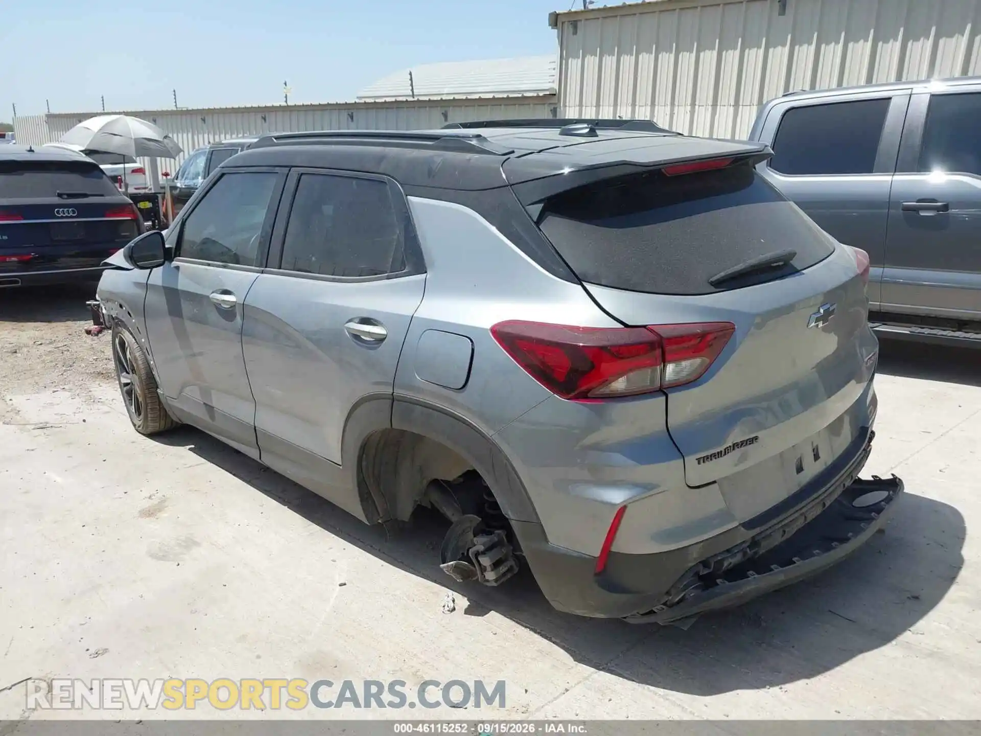 3 Photograph of a damaged car KL79MTSL3PB185600 CHEVROLET TRAILBLAZER 2023