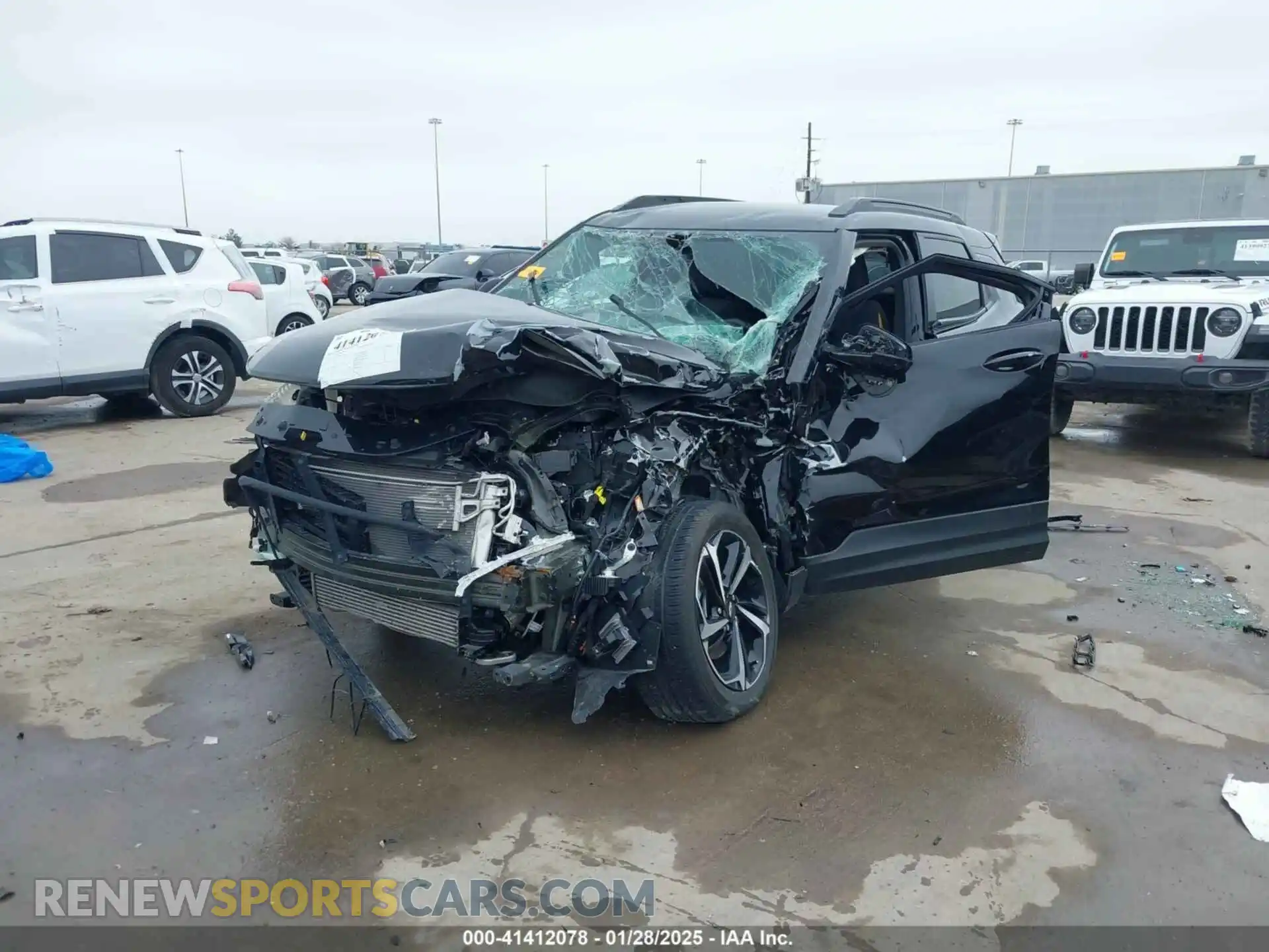2 Photograph of a damaged car KL79MTSL3PB201150 CHEVROLET TRAILBLAZER 2023