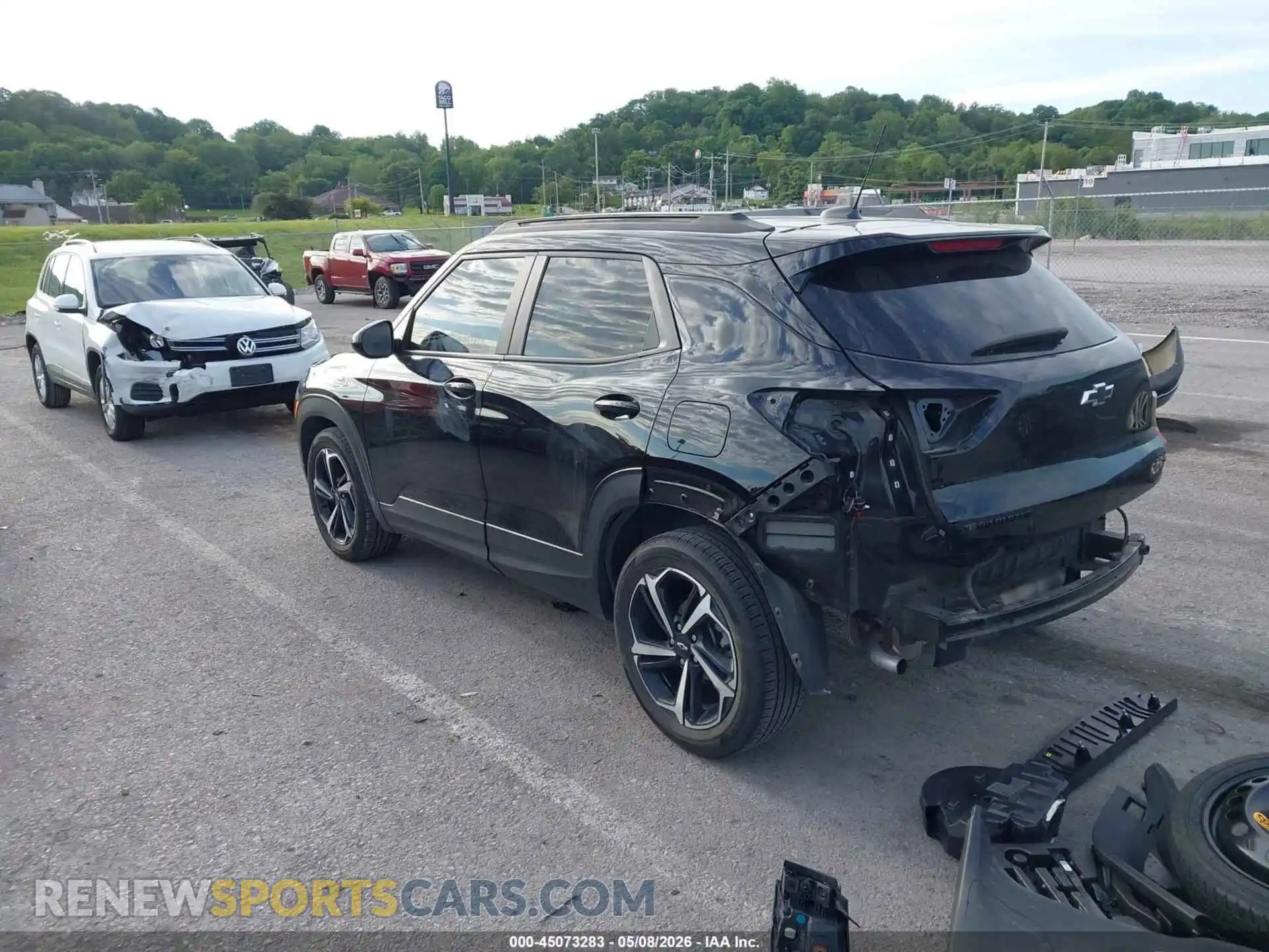 3 Фотография поврежденного автомобиля KL79MTSL4PB212562 CHEVROLET TRAILBLAZER 2023