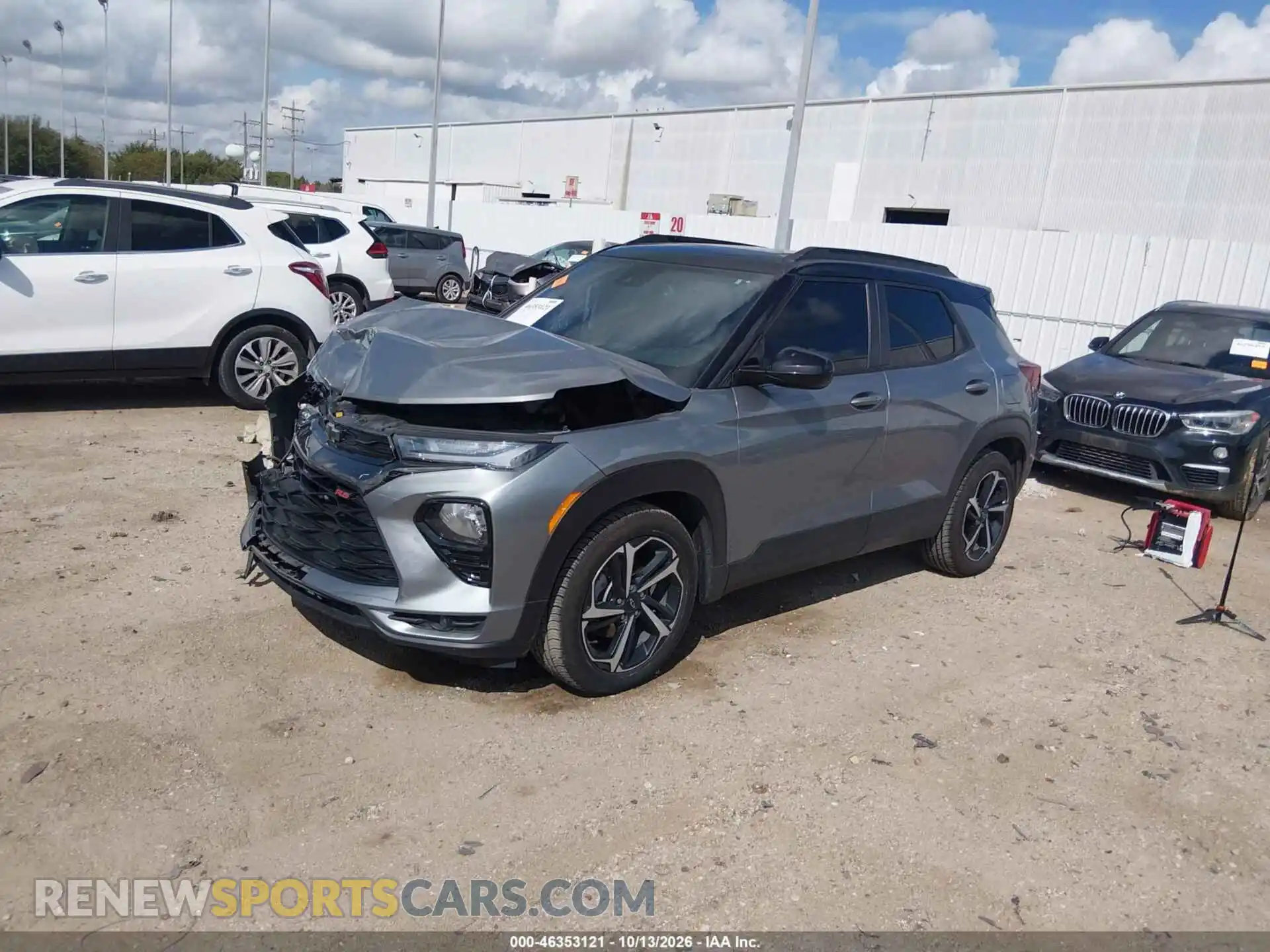 2 fotografías del automóvil dañado KL79MTSL6PB183887 CHEVROLET TRAILBLAZER 2023
