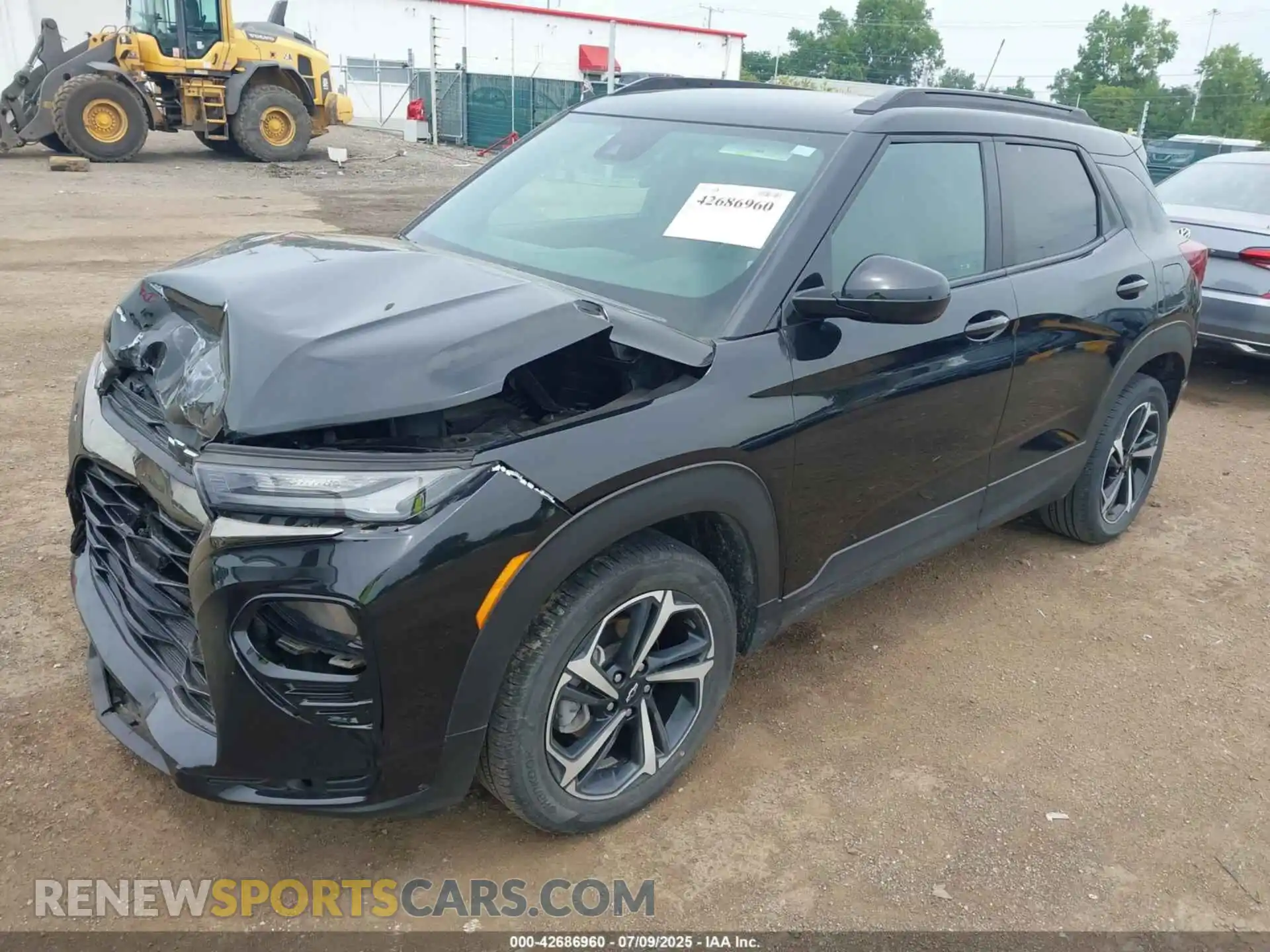 2 Фотография поврежденного автомобиля KL79MTSL9PB087607 CHEVROLET TRAILBLAZER 2023