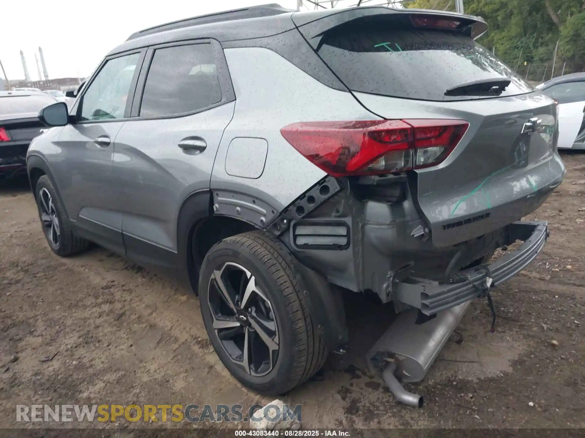 3 Photograph of a damaged car KL79MTSLXPB041767 CHEVROLET TRAILBLAZER 2023