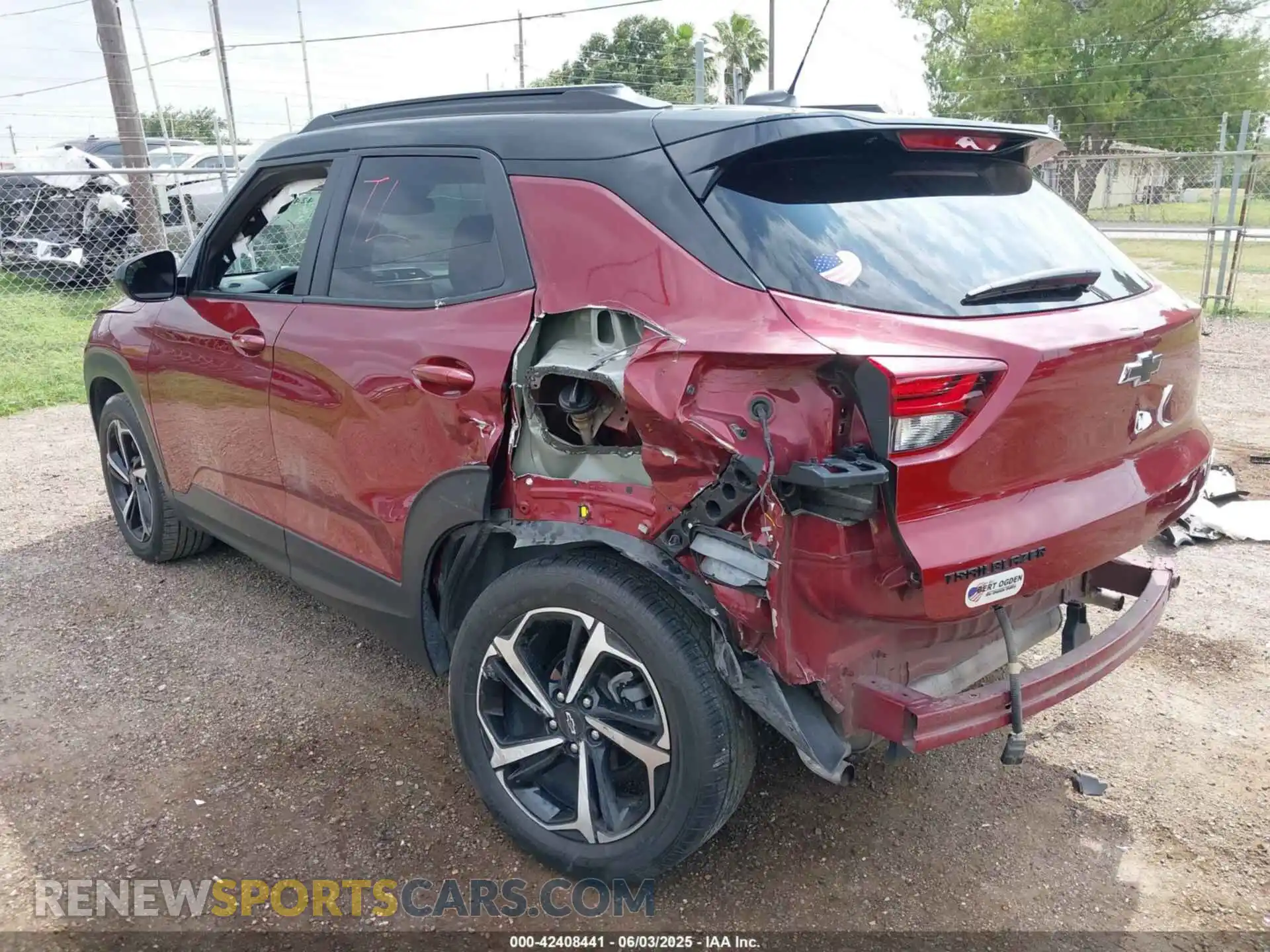 3 Photograph of a damaged car KL79MTSLXPB079533 CHEVROLET TRAILBLAZER 2023