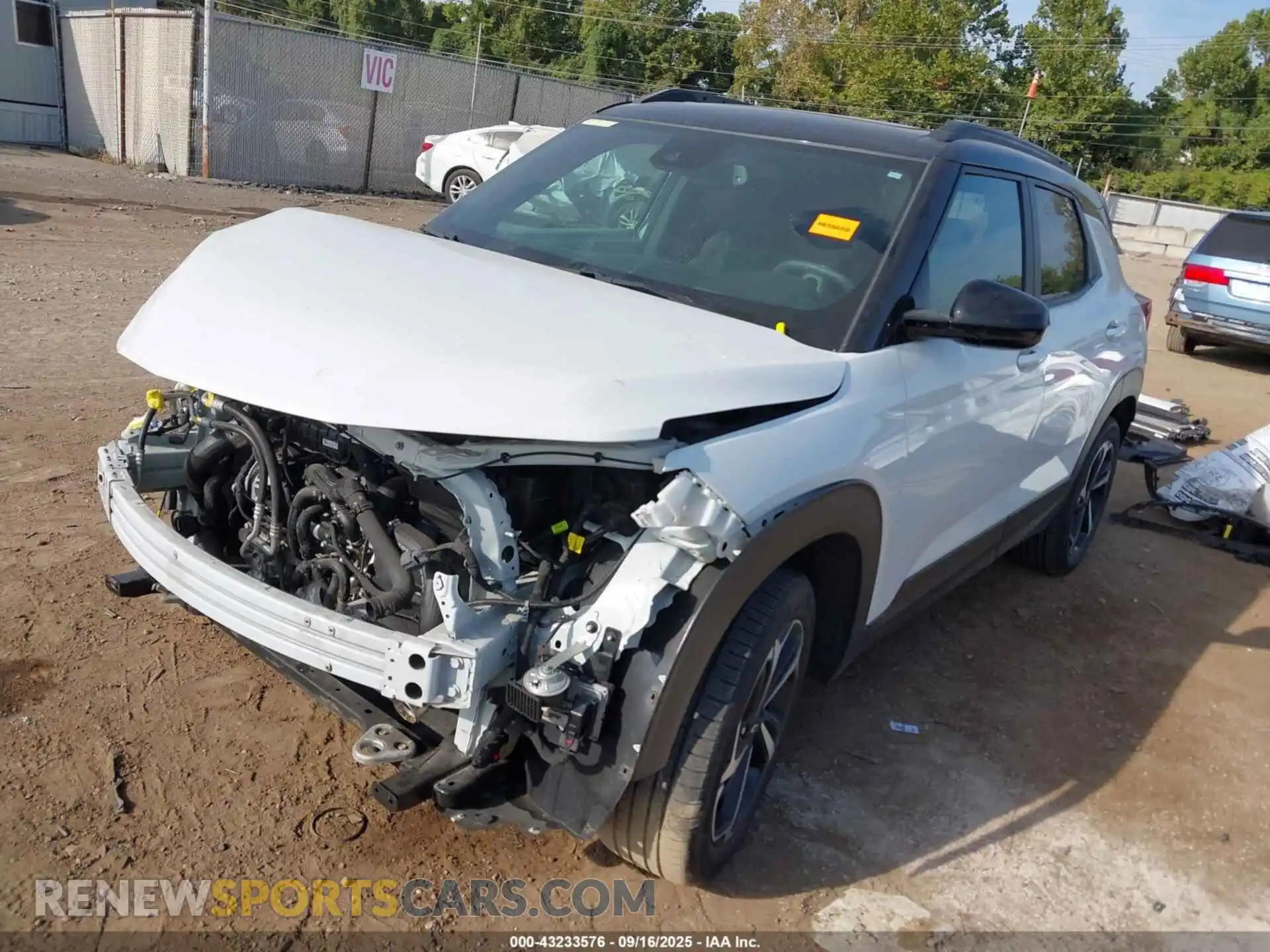 2 Photograph of a damaged car KL79MUSL2PB212744 CHEVROLET TRAILBLAZER 2023