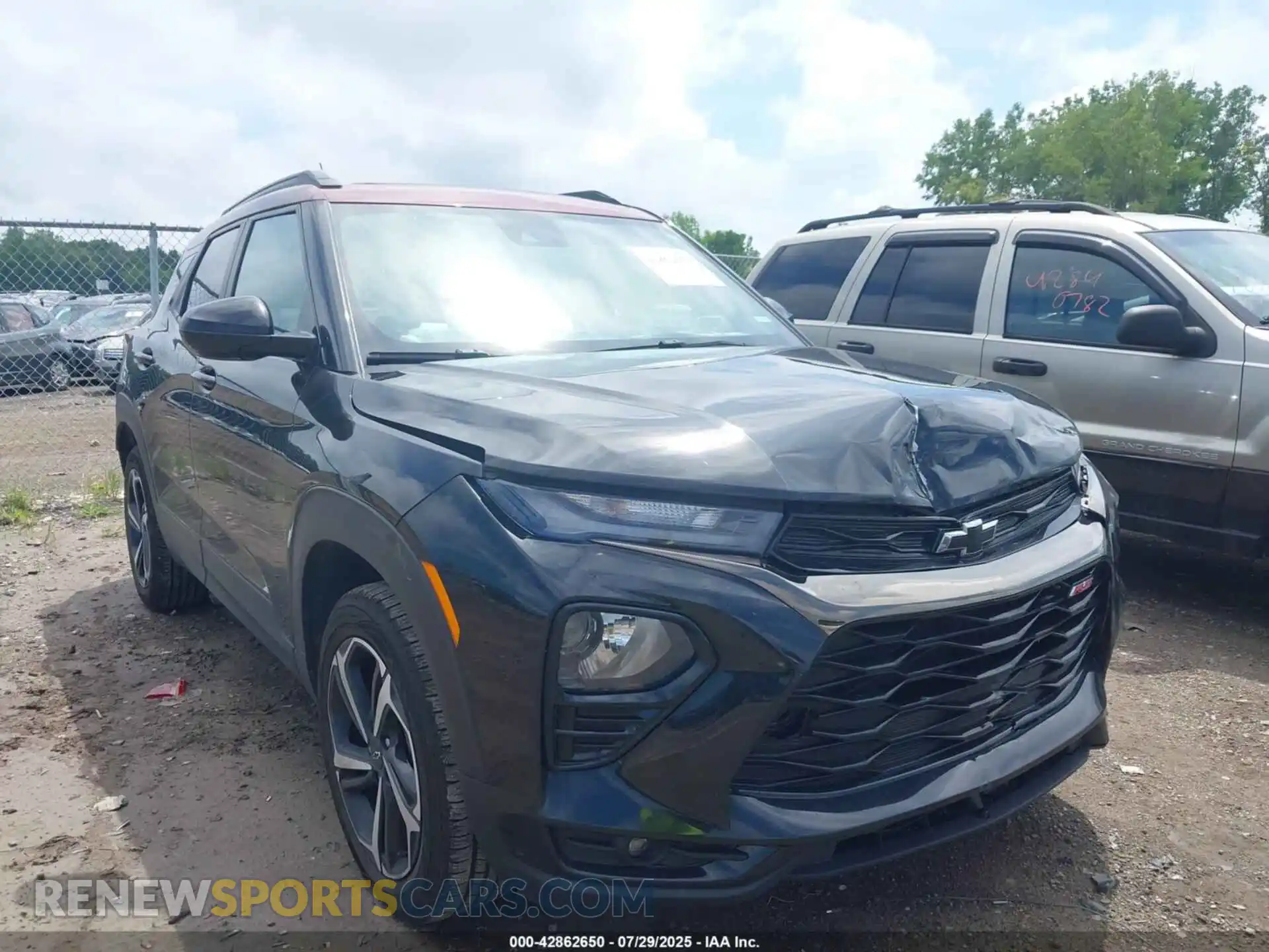 1 fotografías del automóvil dañado KL79MUSL3PB012861 CHEVROLET TRAILBLAZER 2023