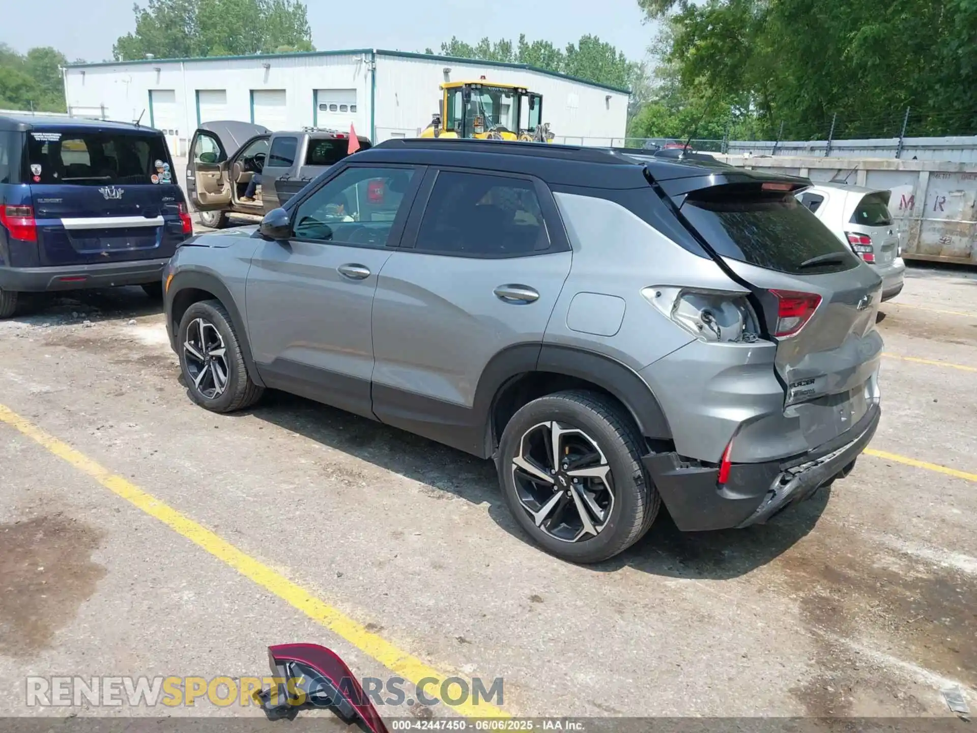 3 Photograph of a damaged car KL79MUSL8PB127178 CHEVROLET TRAILBLAZER 2023