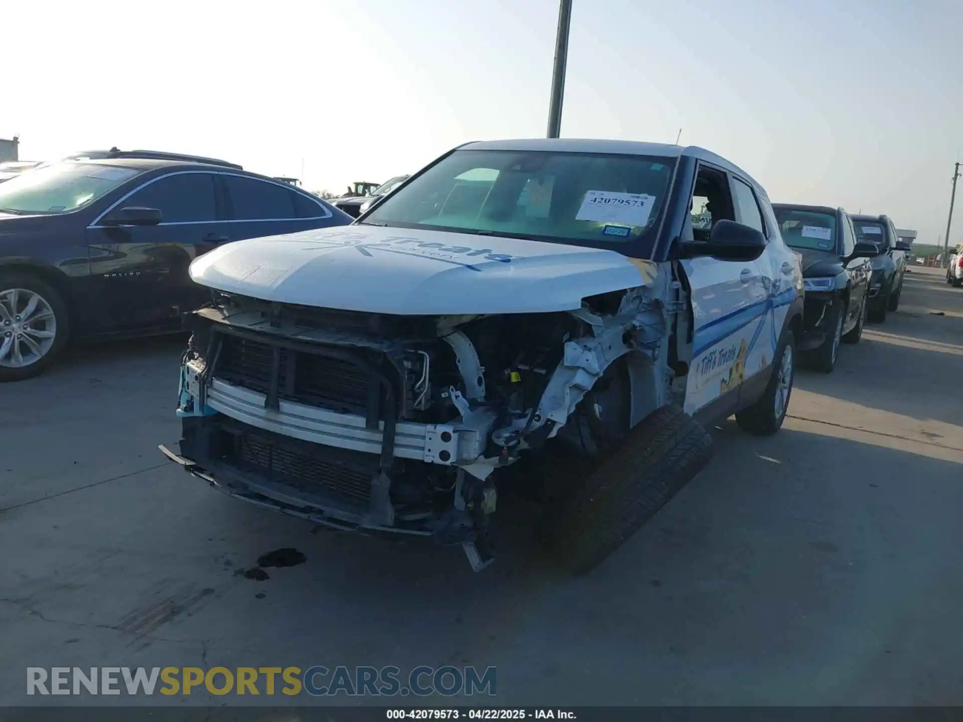 2 Photograph of a damaged car KL79MMS28RB098209 CHEVROLET TRAILBLAZER 2024