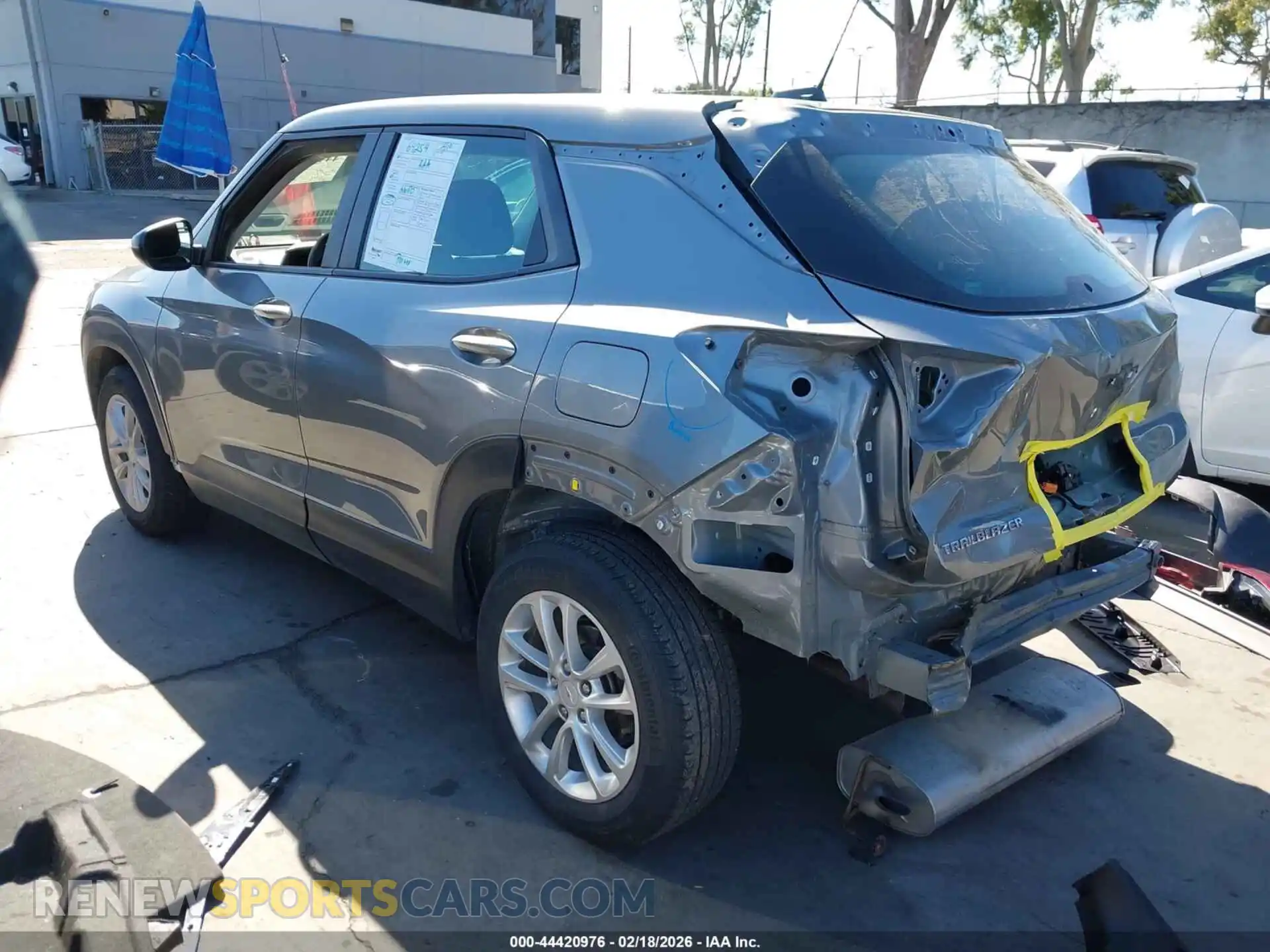 3 Photograph of a damaged car KL79MMSL2RB051153 CHEVROLET TRAILBLAZER 2024