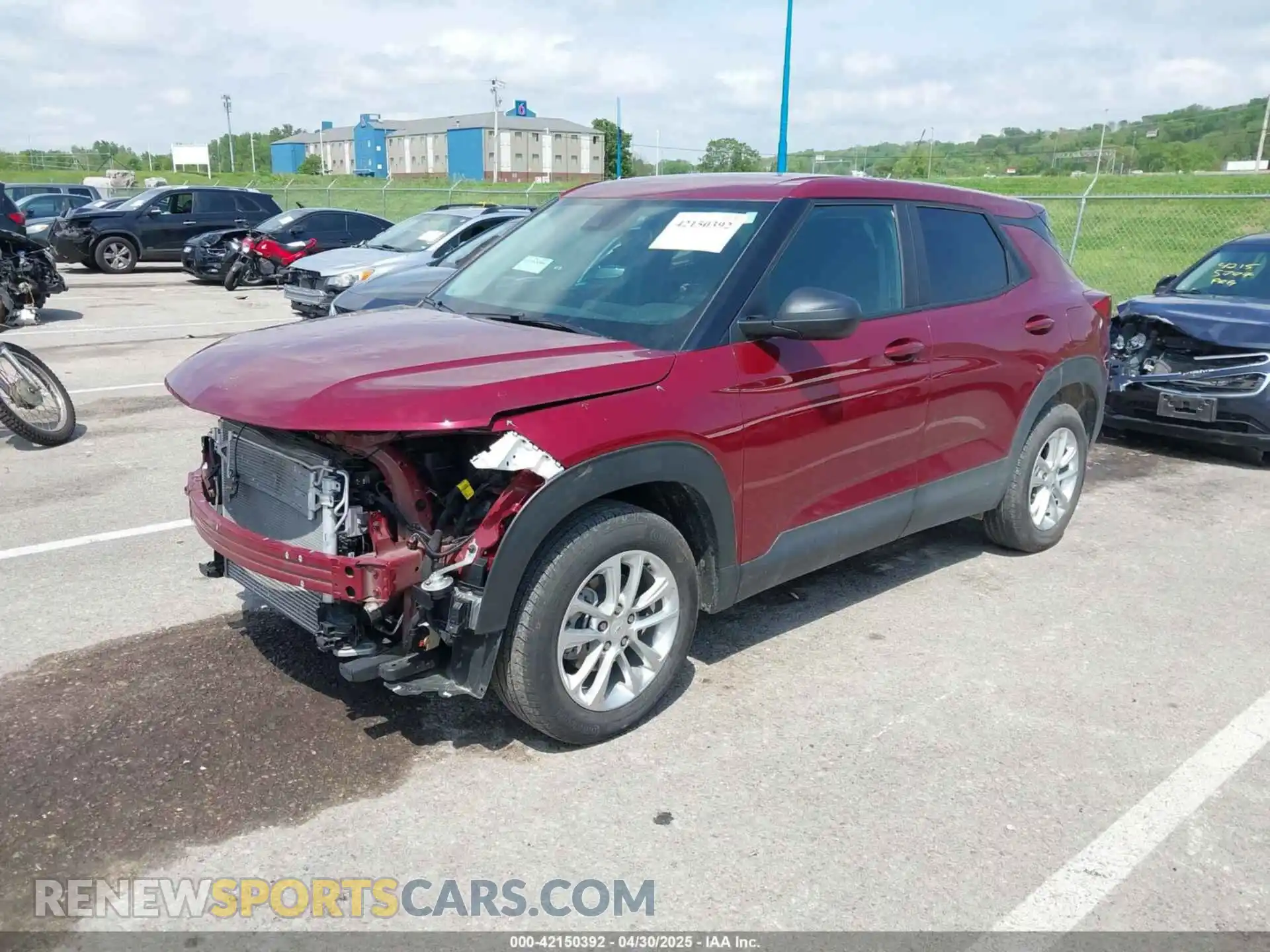 2 Photograph of a damaged car KL79MMSL3RB145560 CHEVROLET TRAILBLAZER 2024