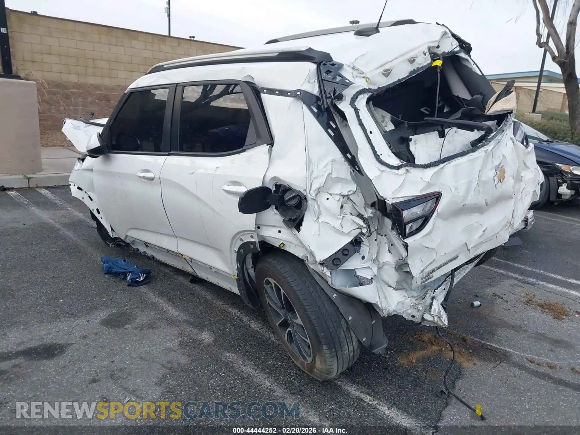 3 Photograph of a damaged car KL79MRSL2RB072033 CHEVROLET TRAILBLAZER 2024