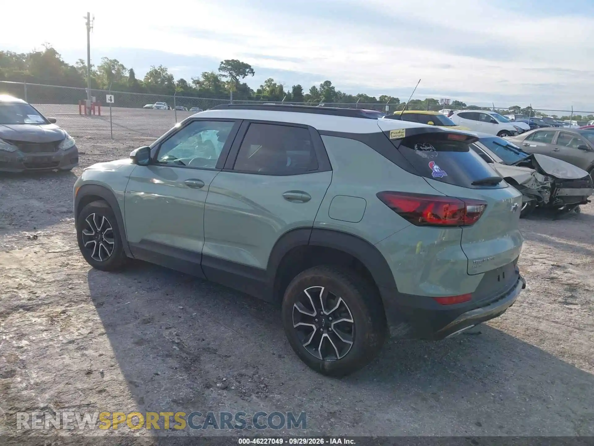 3 fotografías del automóvil dañado KL79MSSL1RB170963 CHEVROLET TRAILBLAZER 2024