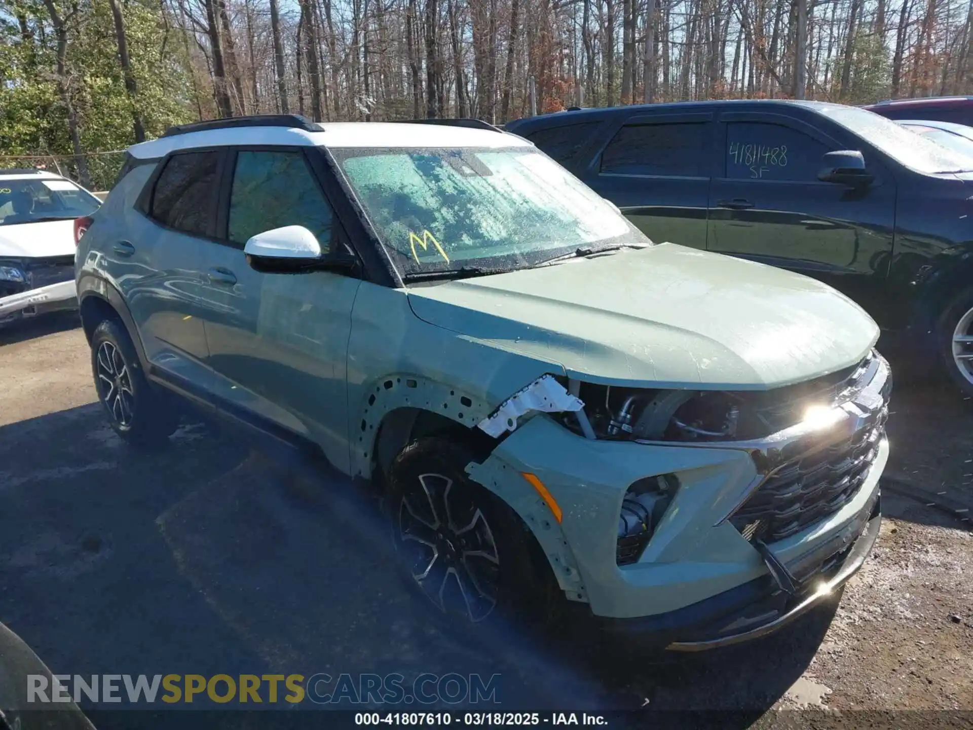 1 Photograph of a damaged car KL79MSSL2RB091401 CHEVROLET TRAILBLAZER 2024