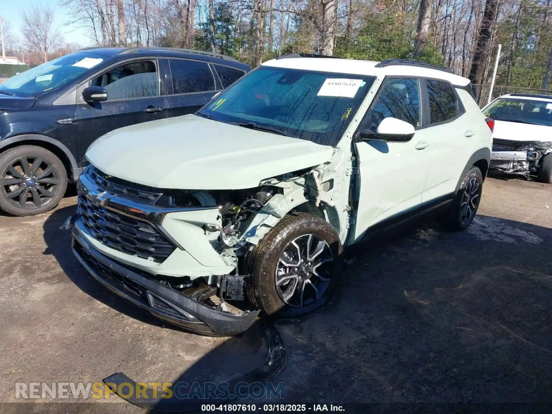 2 Photograph of a damaged car KL79MSSL2RB091401 CHEVROLET TRAILBLAZER 2024