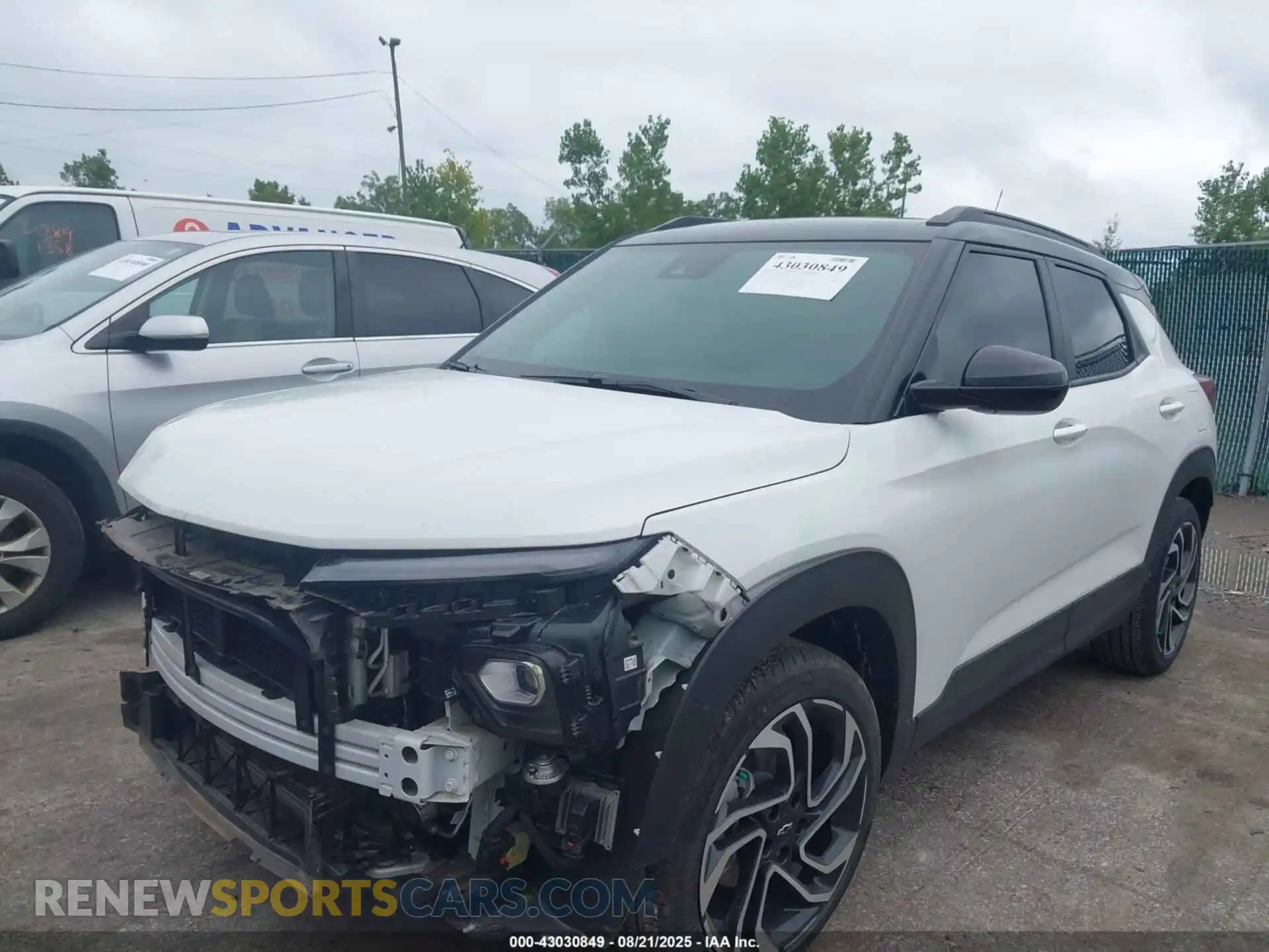 2 Photograph of a damaged car KL79MTSL0RB172810 CHEVROLET TRAILBLAZER 2024