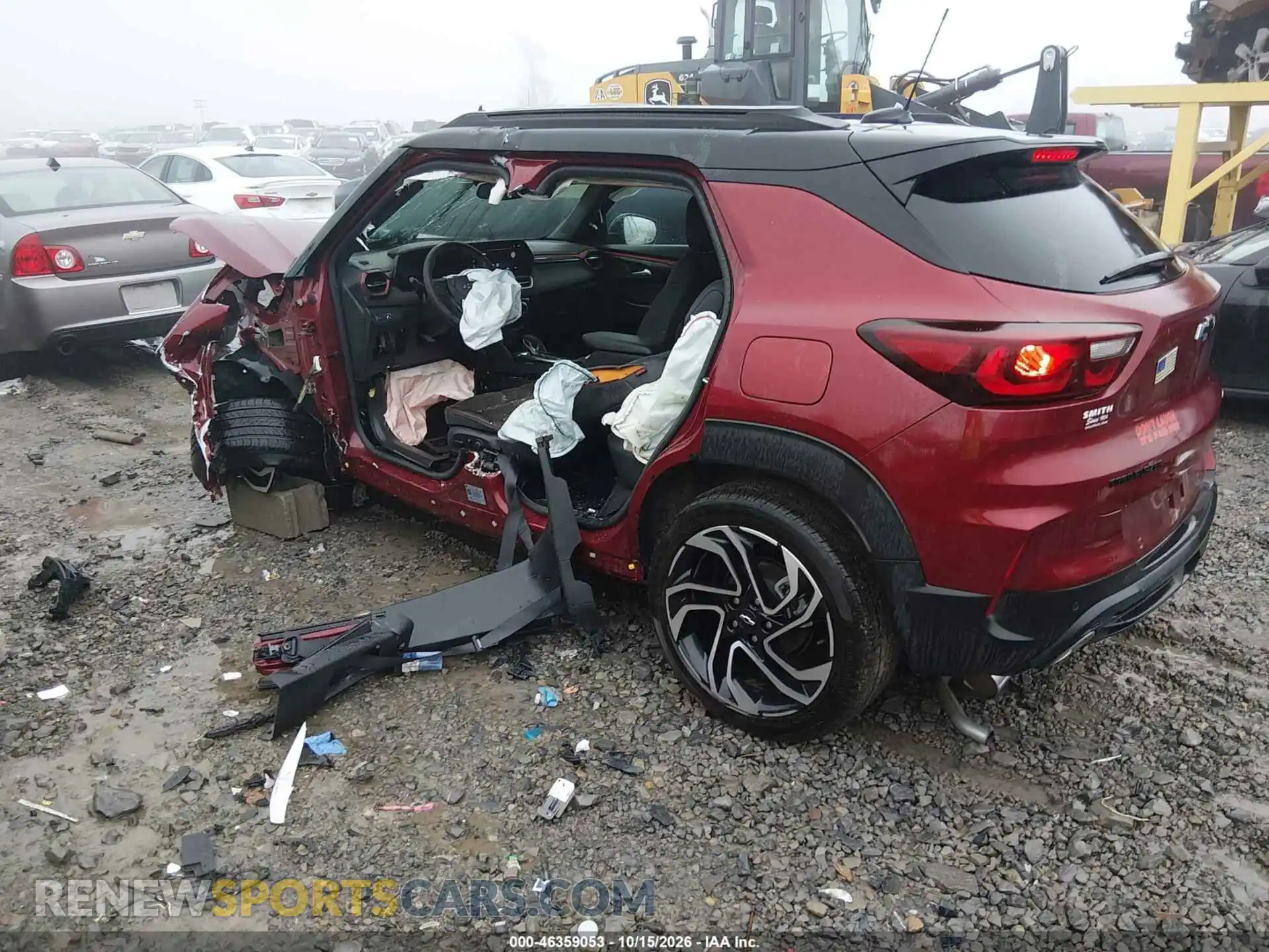 3 Photograph of a damaged car KL79MTSL8RB000461 CHEVROLET TRAILBLAZER 2024