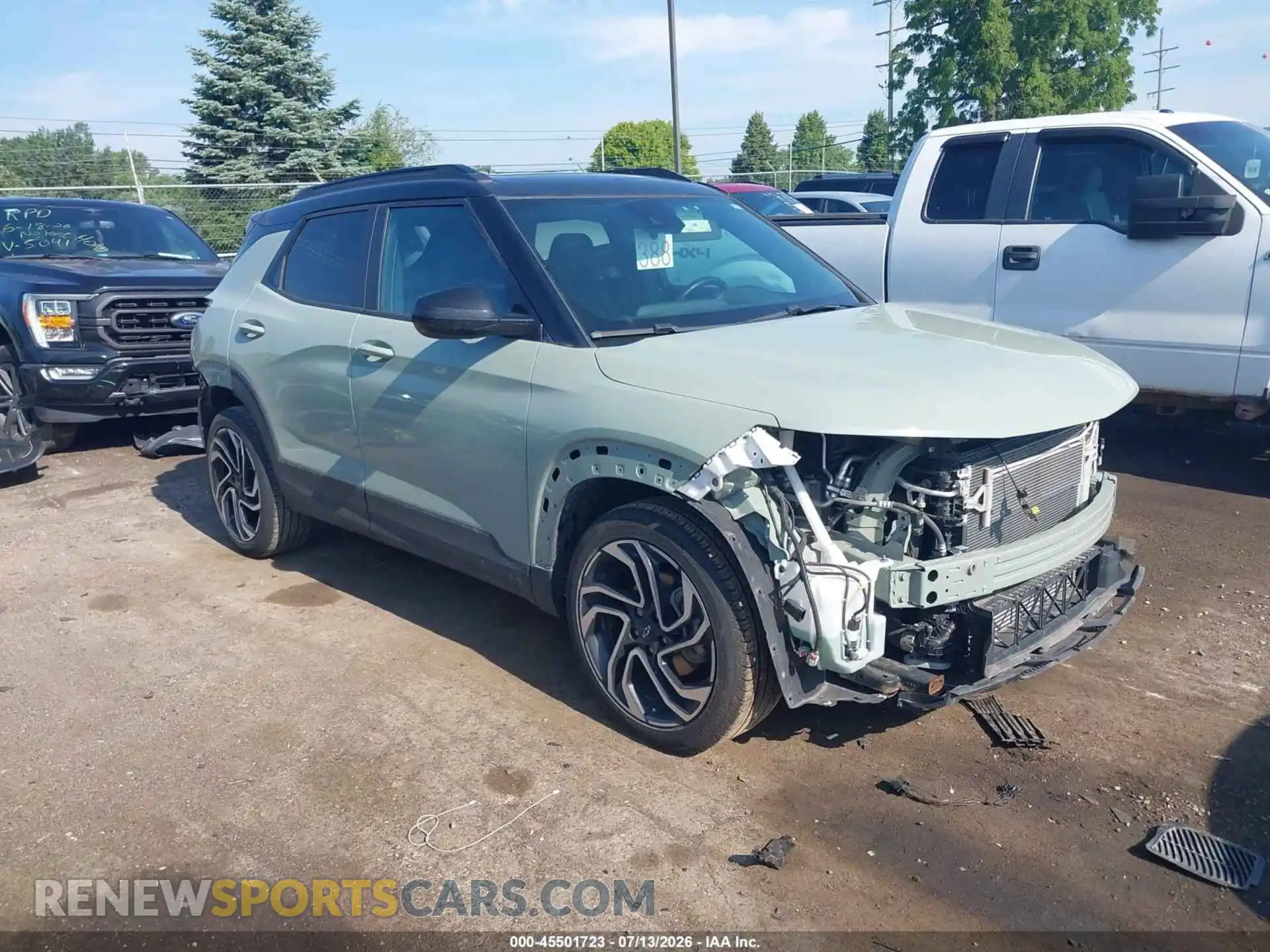 1 Photograph of a damaged car KL79MTSL9RB062323 CHEVROLET TRAILBLAZER 2024