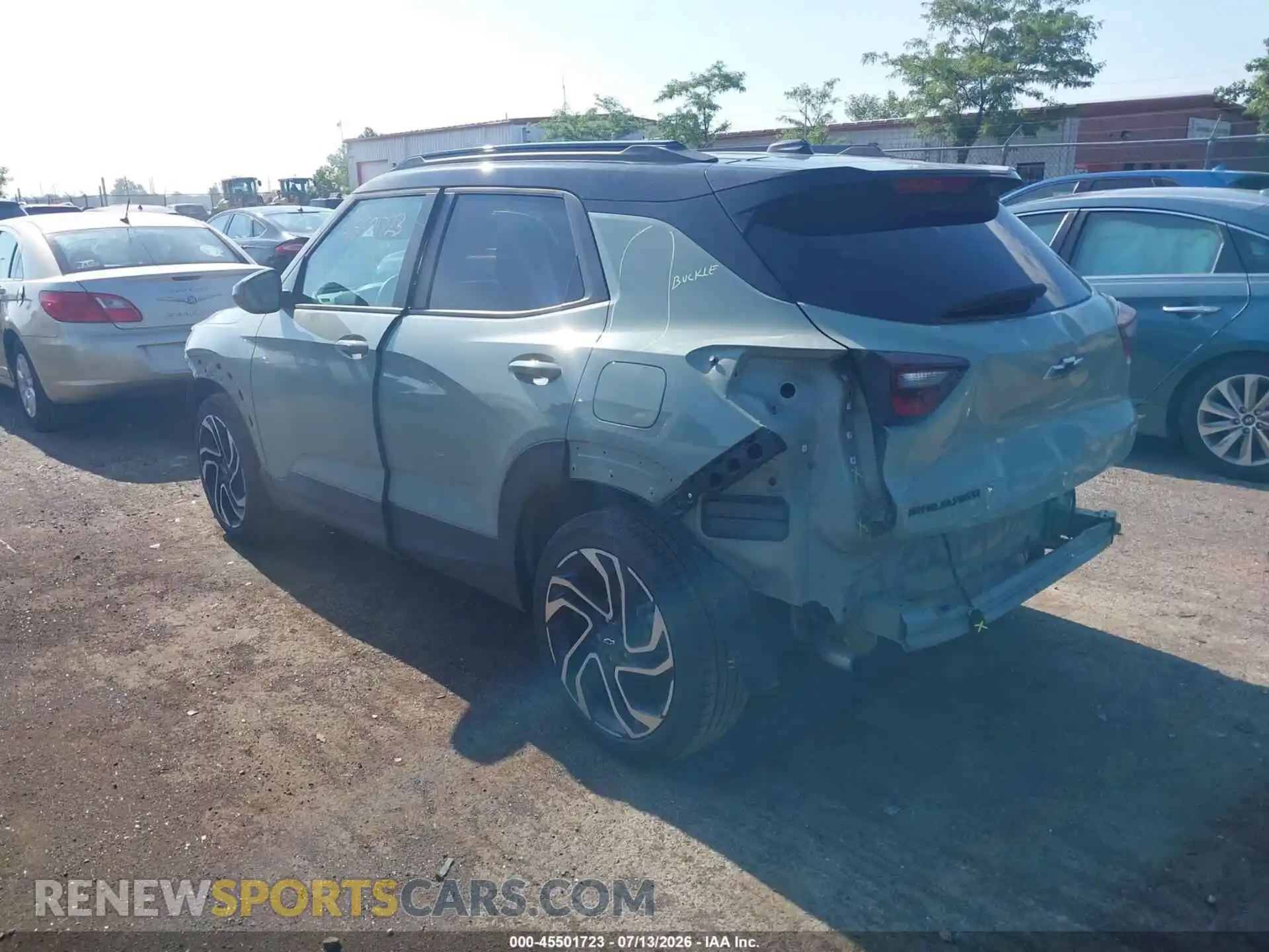 3 Photograph of a damaged car KL79MTSL9RB062323 CHEVROLET TRAILBLAZER 2024