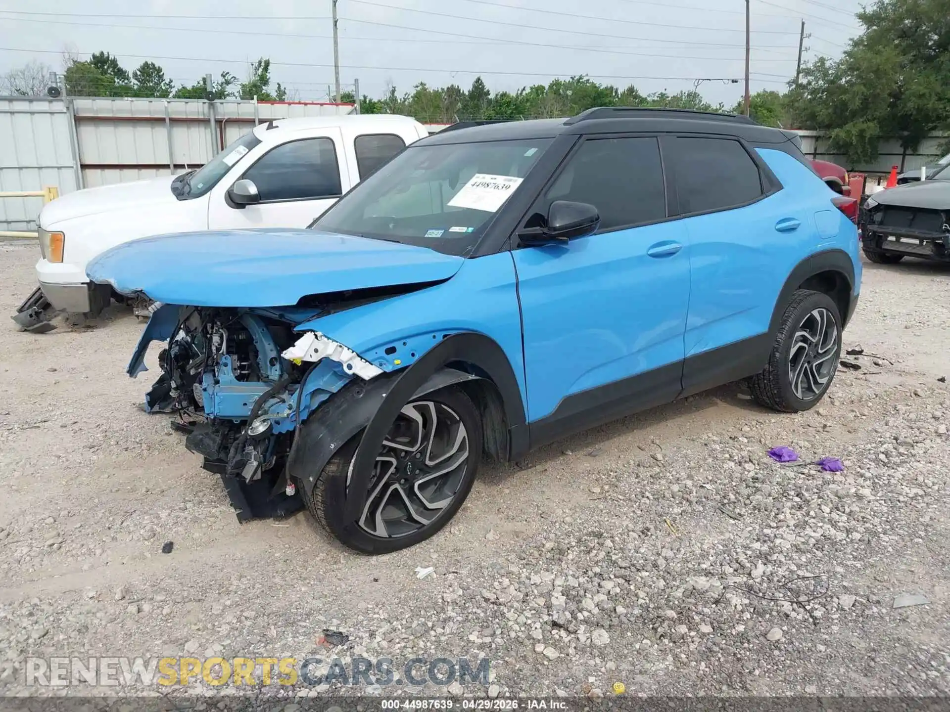 2 Photograph of a damaged car KL79MTSL9RB126151 CHEVROLET TRAILBLAZER 2024