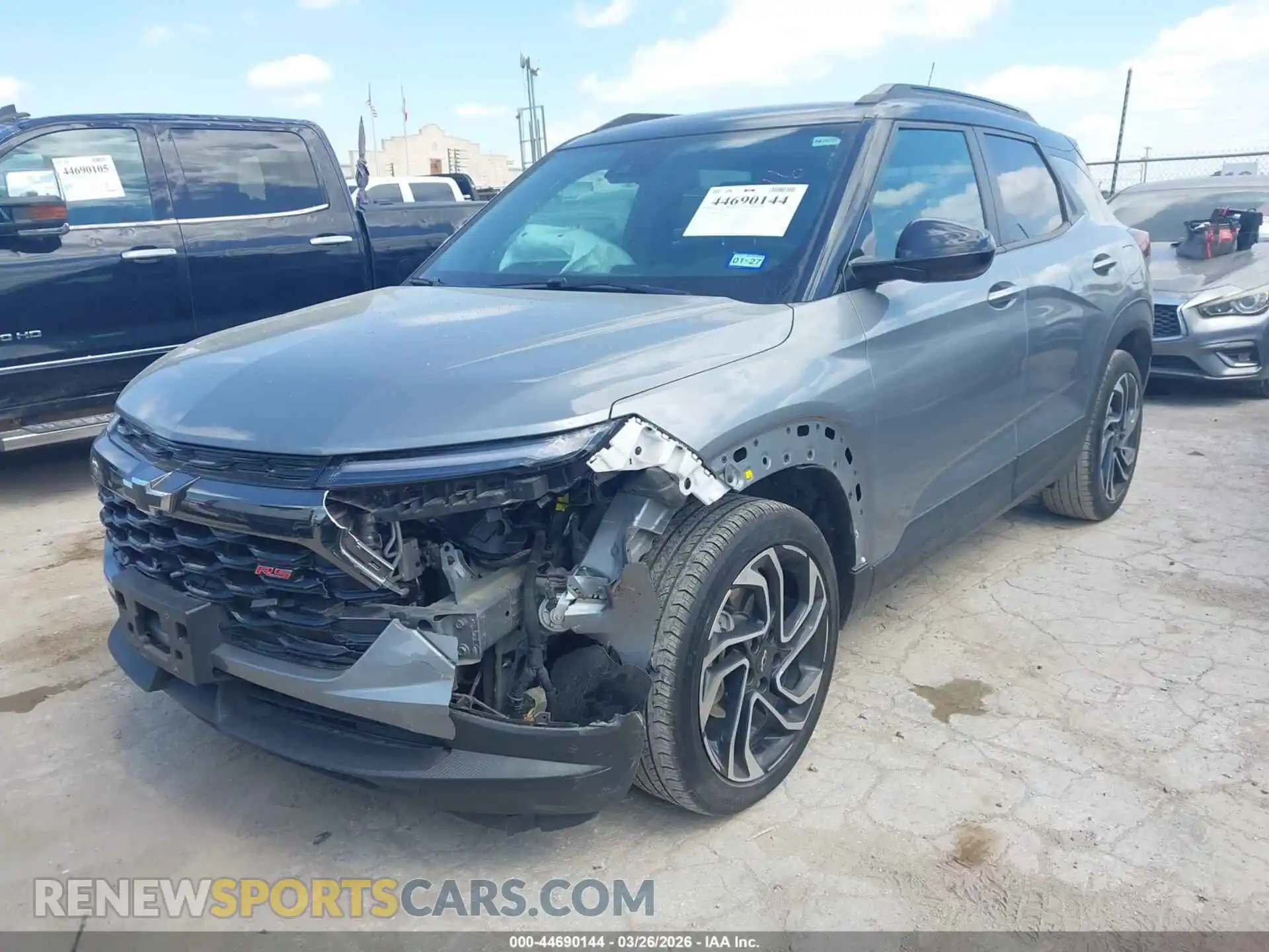 2 Photograph of a damaged car KL79MTSL9RB132399 CHEVROLET TRAILBLAZER 2024