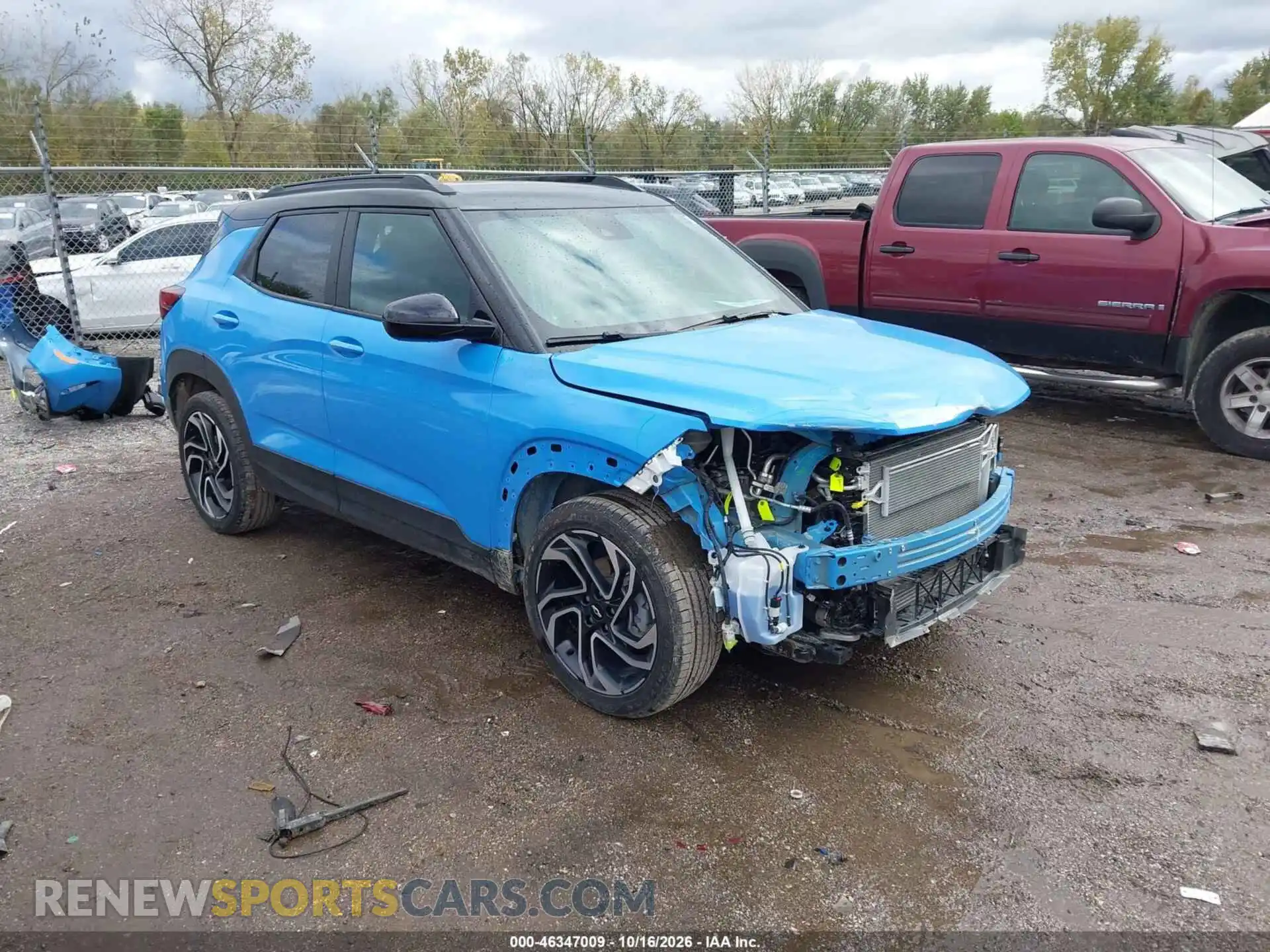 1 Photograph of a damaged car KL79MTSLXRB038239 CHEVROLET TRAILBLAZER 2024
