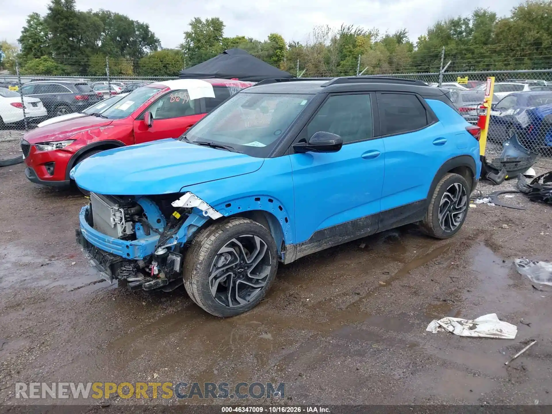 2 Photograph of a damaged car KL79MTSLXRB038239 CHEVROLET TRAILBLAZER 2024