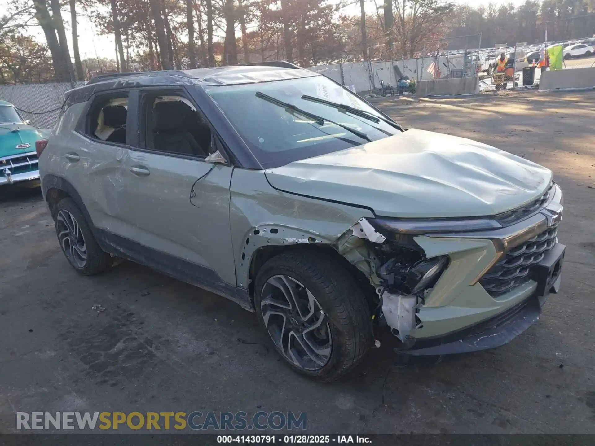 1 Photograph of a damaged car KL79MTSLXRB087943 CHEVROLET TRAILBLAZER 2024