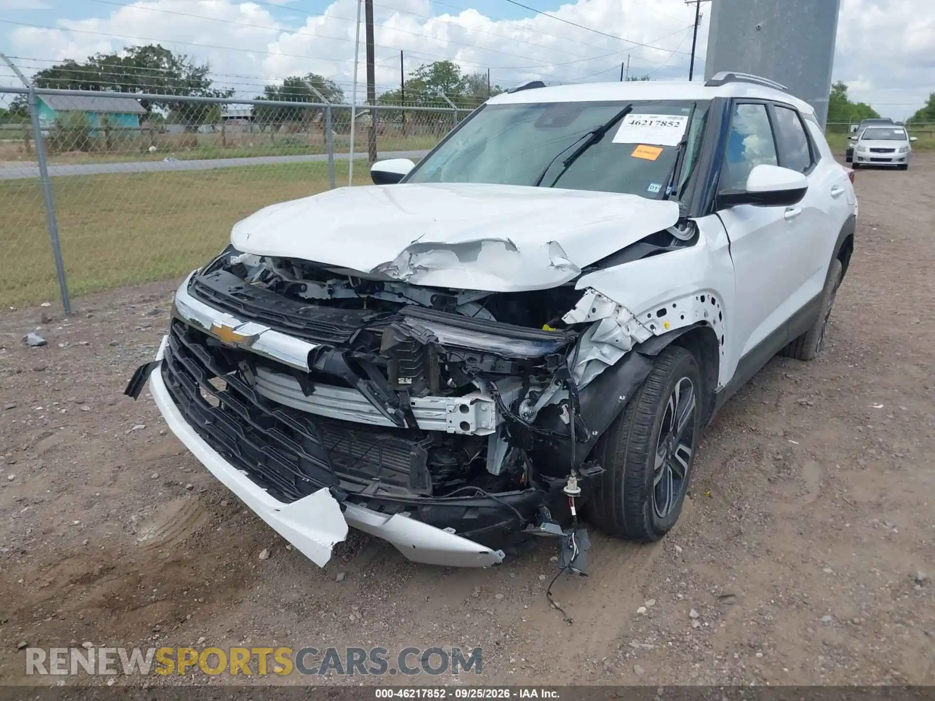 2 Photograph of a damaged car KL79MPSL8SB105238 CHEVROLET TRAILBLAZER 2025