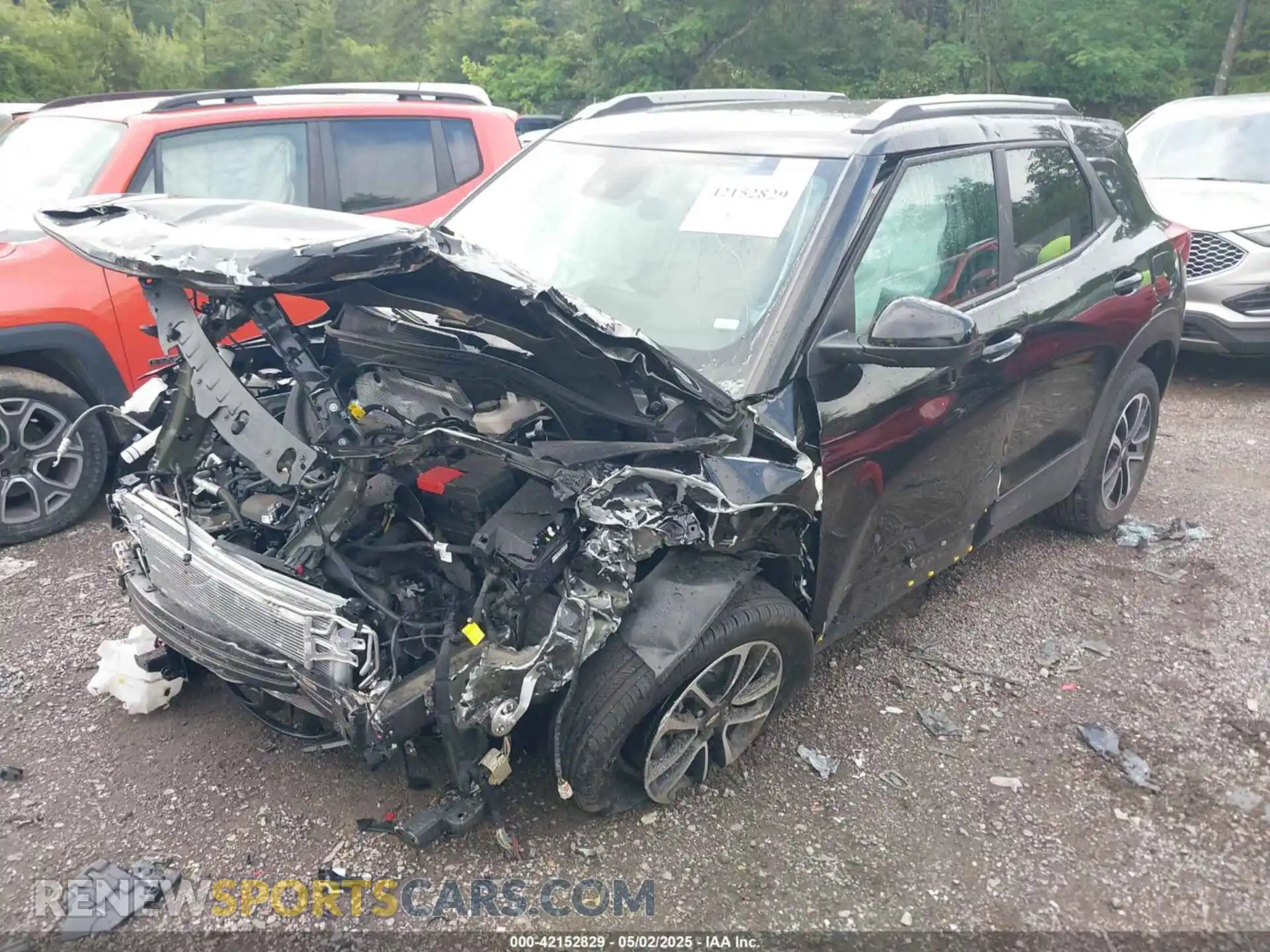 2 Photograph of a damaged car KL79MPSP8SB125914 CHEVROLET TRAILBLAZER 2025