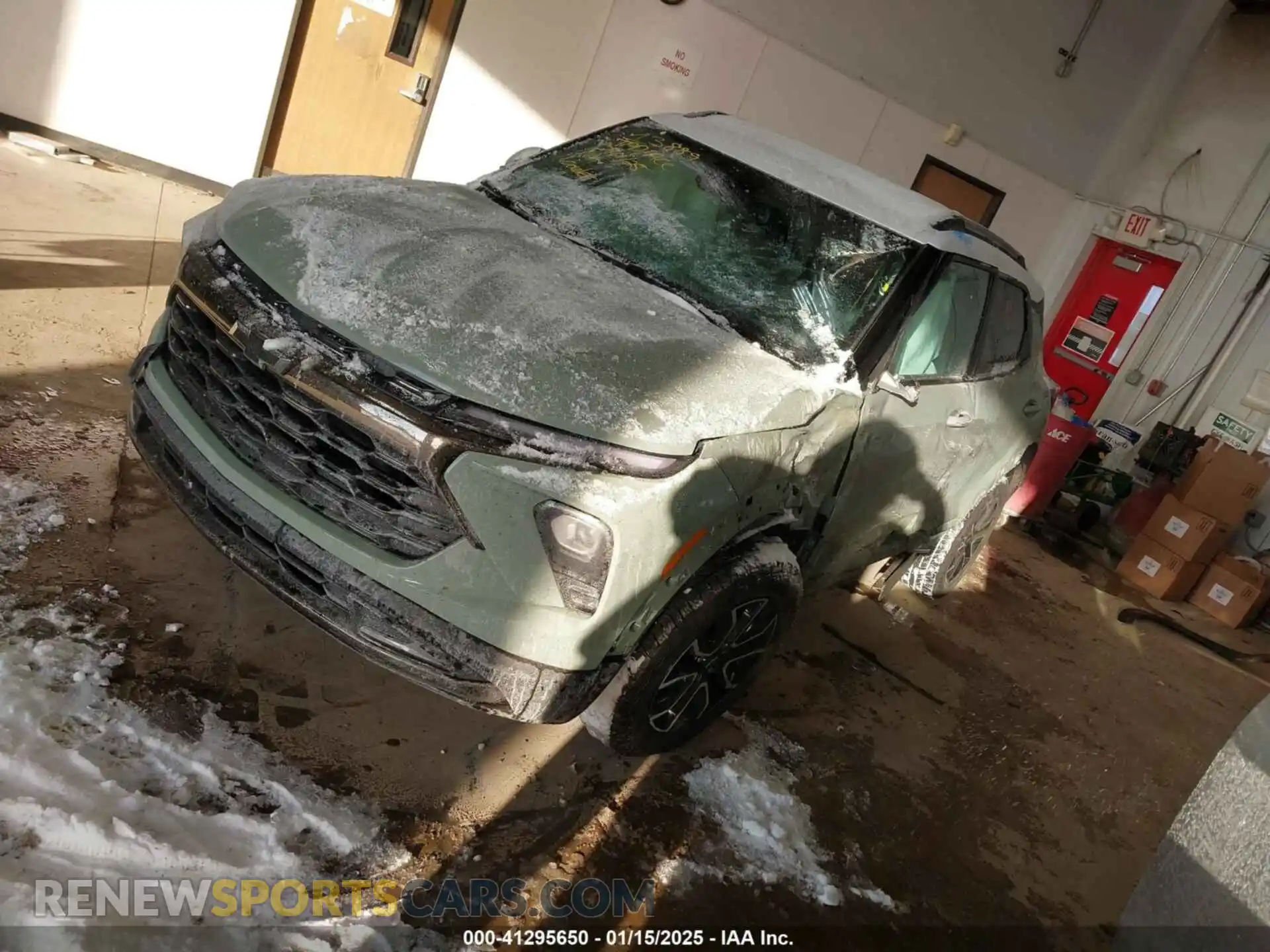 2 Photograph of a damaged car KL79MSSL2SB079044 CHEVROLET TRAILBLAZER 2025