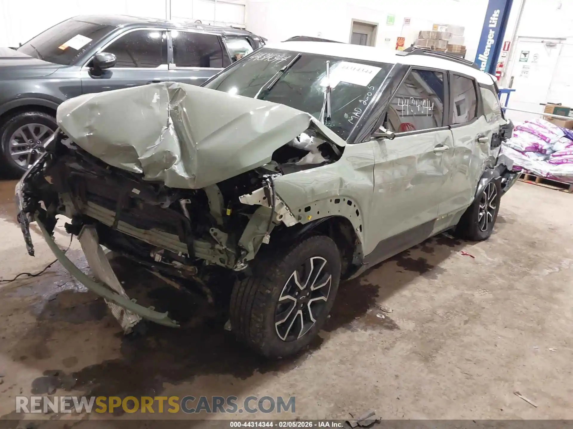 2 Photograph of a damaged car KL79MSSL4SB000487 CHEVROLET TRAILBLAZER 2025