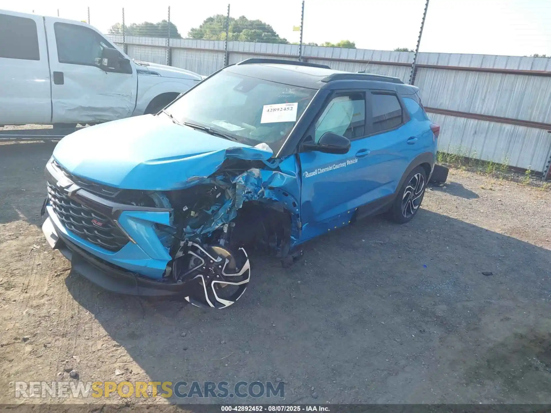 2 Photograph of a damaged car KL79MTSL6SB014199 CHEVROLET TRAILBLAZER 2025