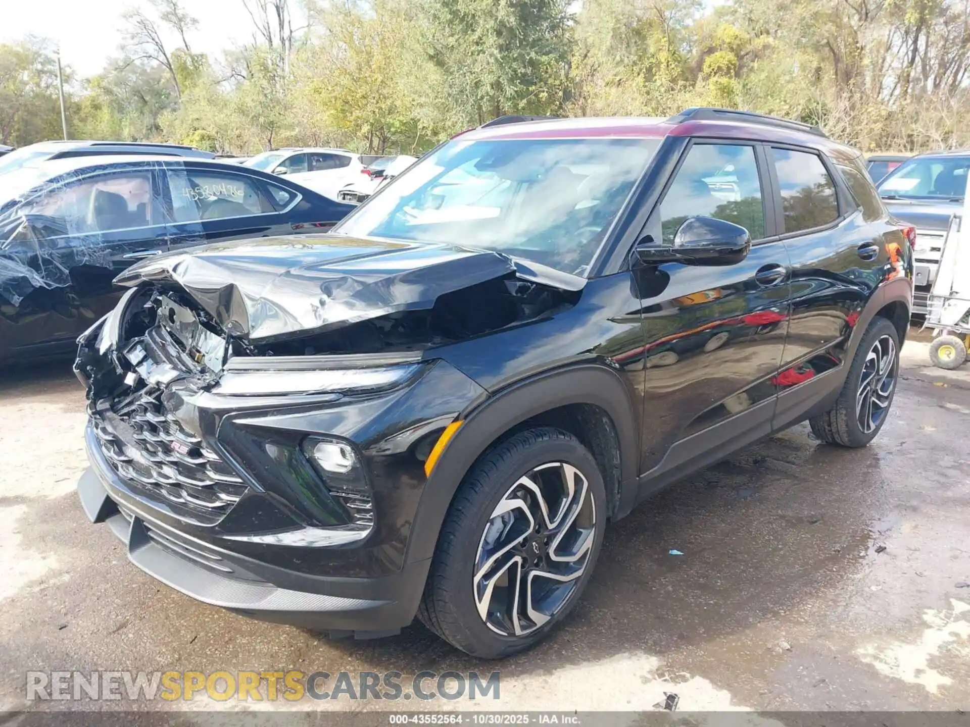 2 Photograph of a damaged car KL79MTSL7SB206148 CHEVROLET TRAILBLAZER 2025
