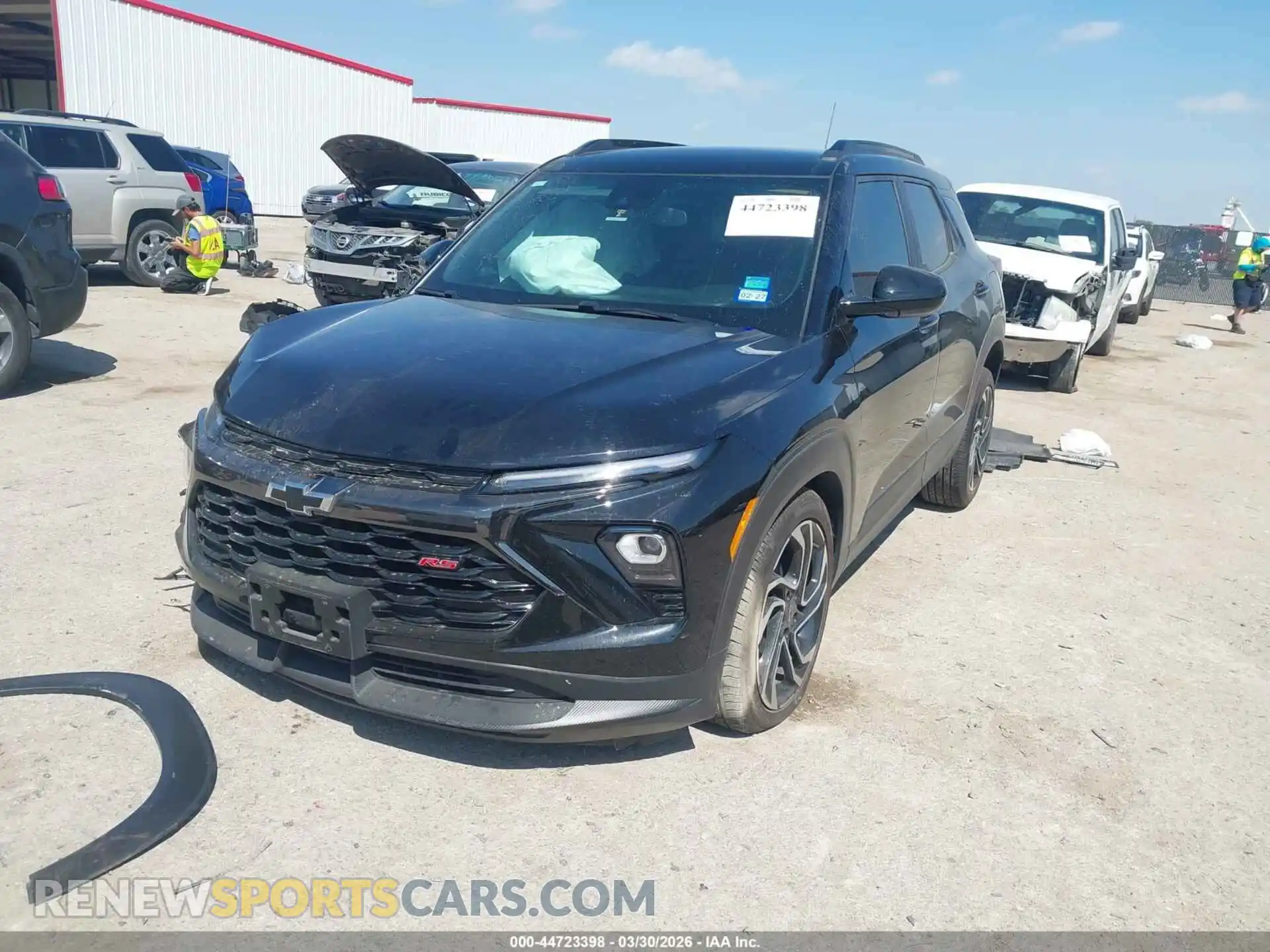 2 Photograph of a damaged car KL79MTSL8SB145070 CHEVROLET TRAILBLAZER 2025