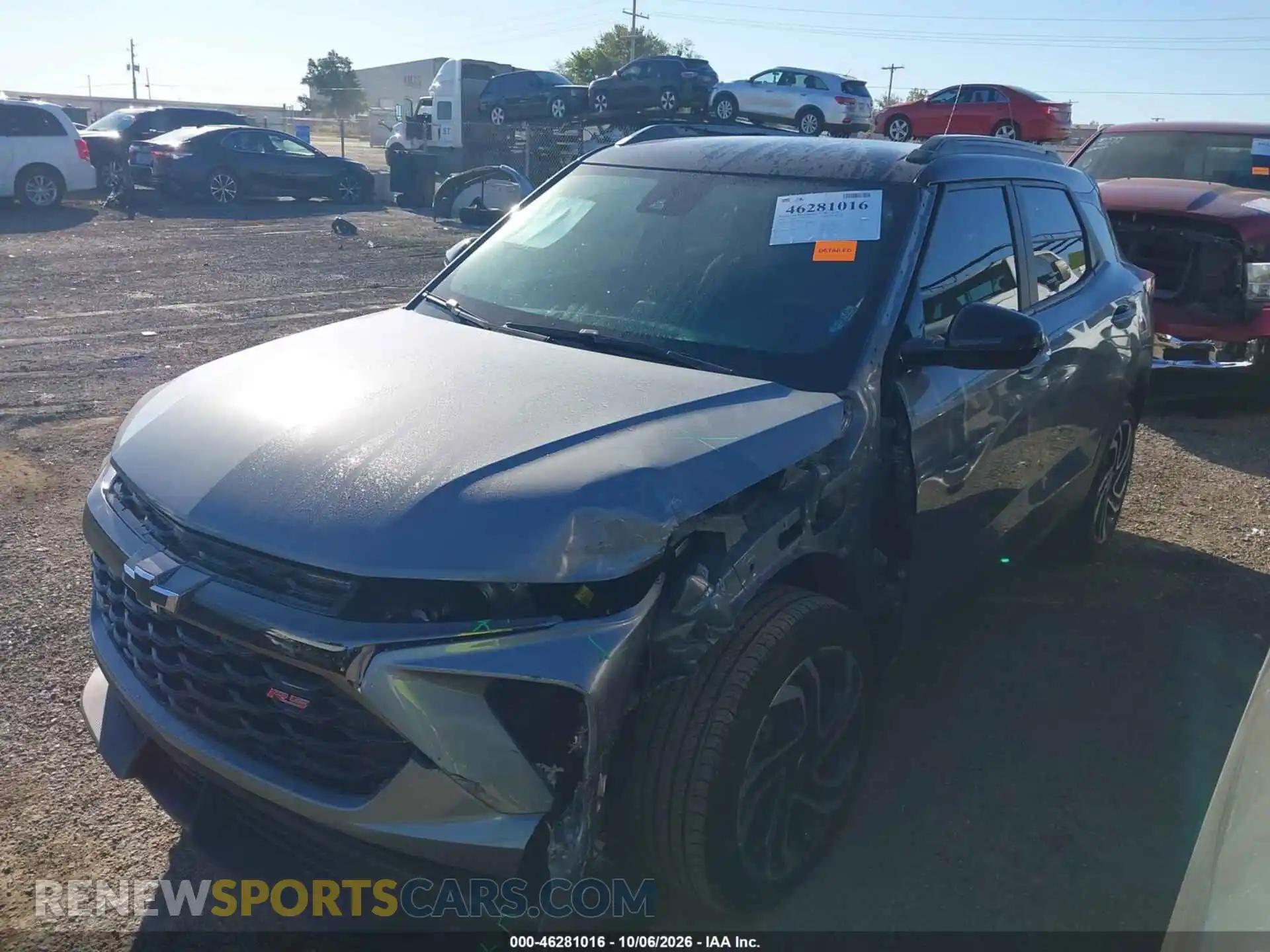 2 Photograph of a damaged car KL79MTSLXSB092243 CHEVROLET TRAILBLAZER 2025