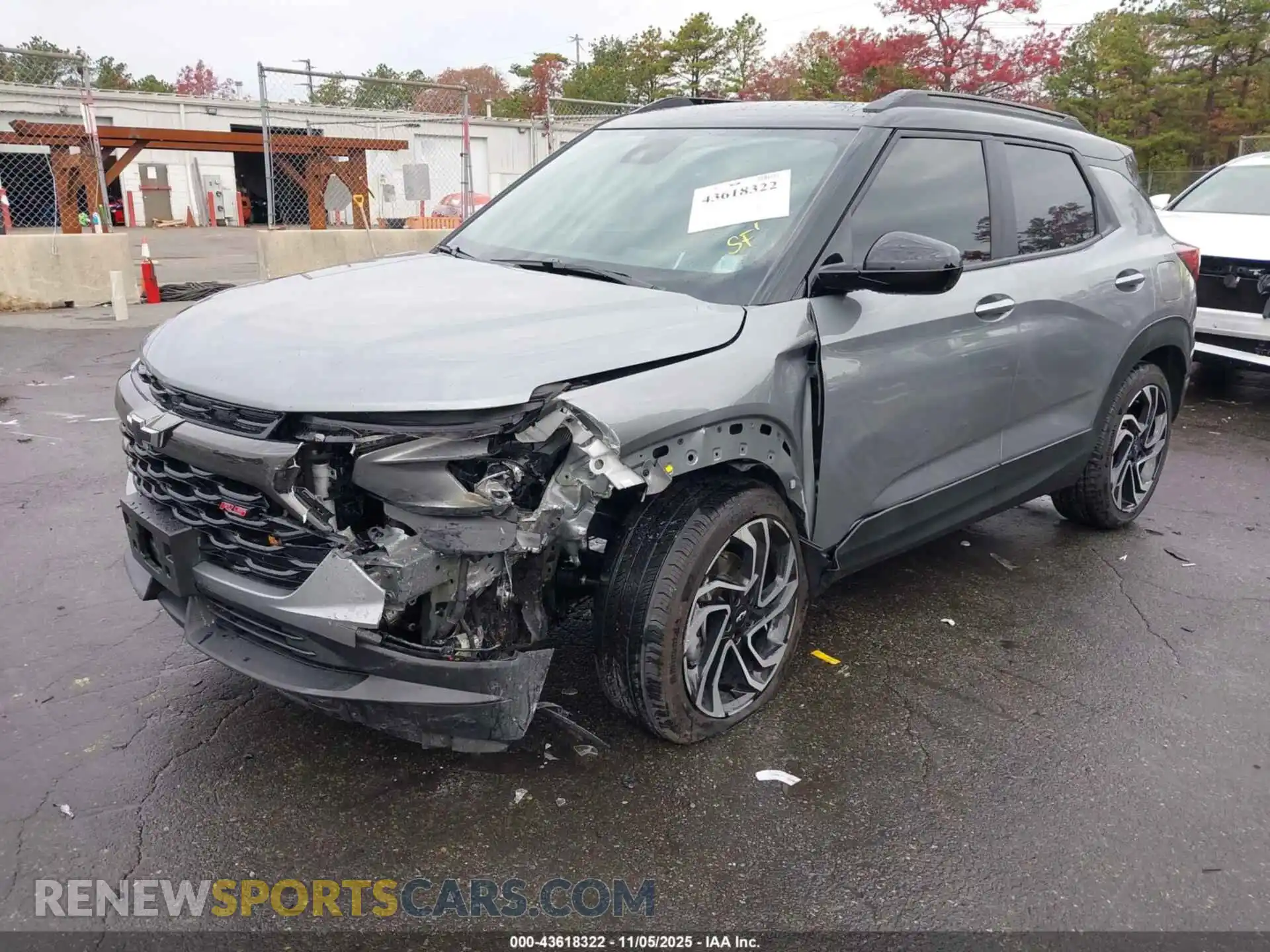 2 Photograph of a damaged car KL79MUSL8SB200039 CHEVROLET TRAILBLAZER 2025