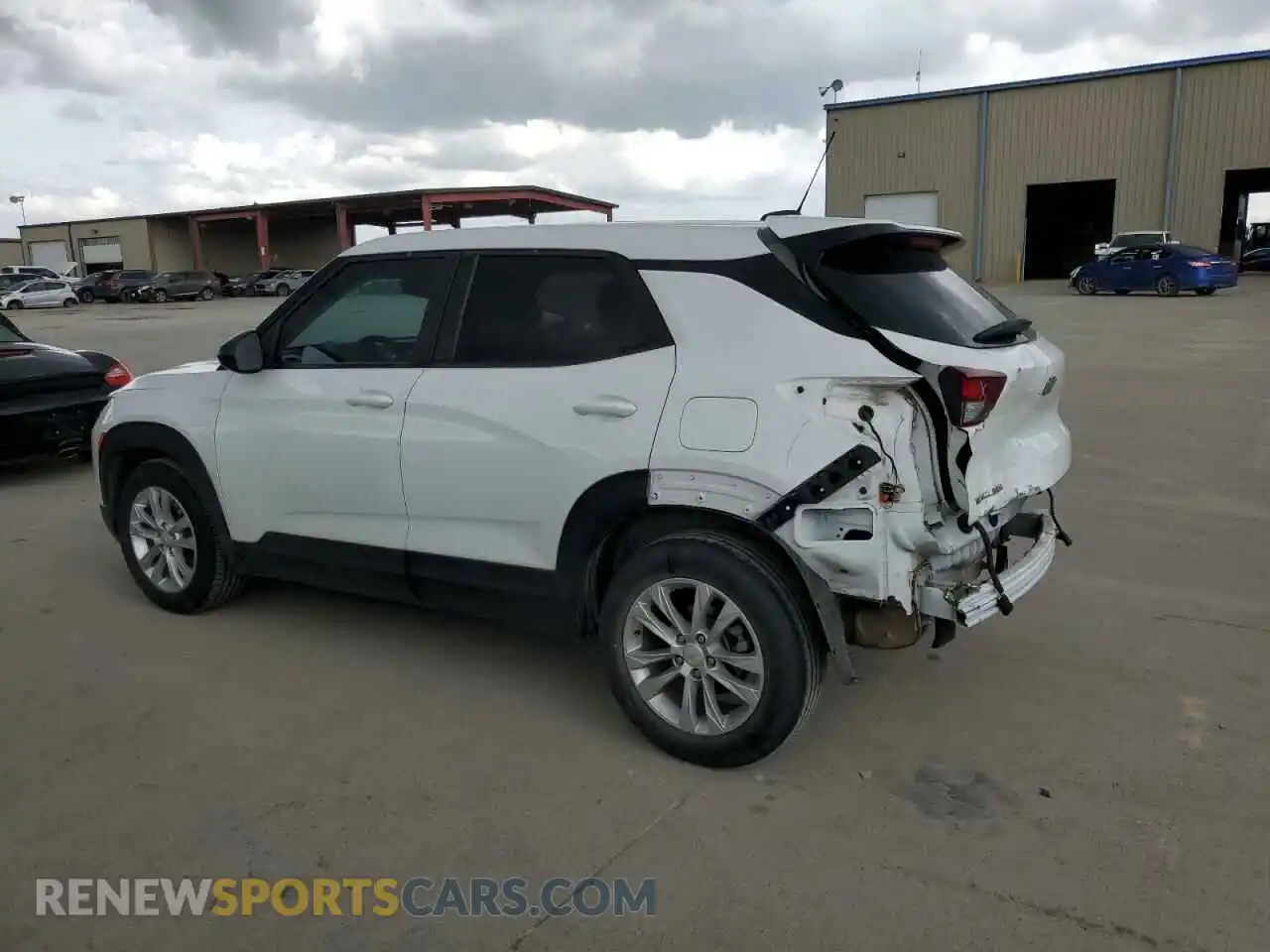 2 Photograph of a damaged car KL79MMS20MB087570 CHEVROLET TRAILBLZR 2021