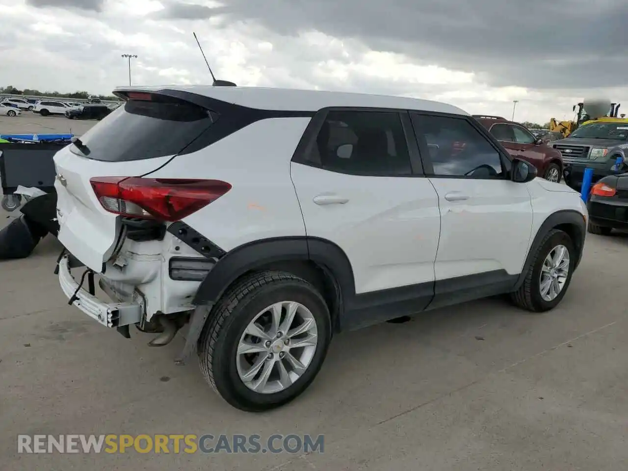 3 Photograph of a damaged car KL79MMS20MB087570 CHEVROLET TRAILBLZR 2021