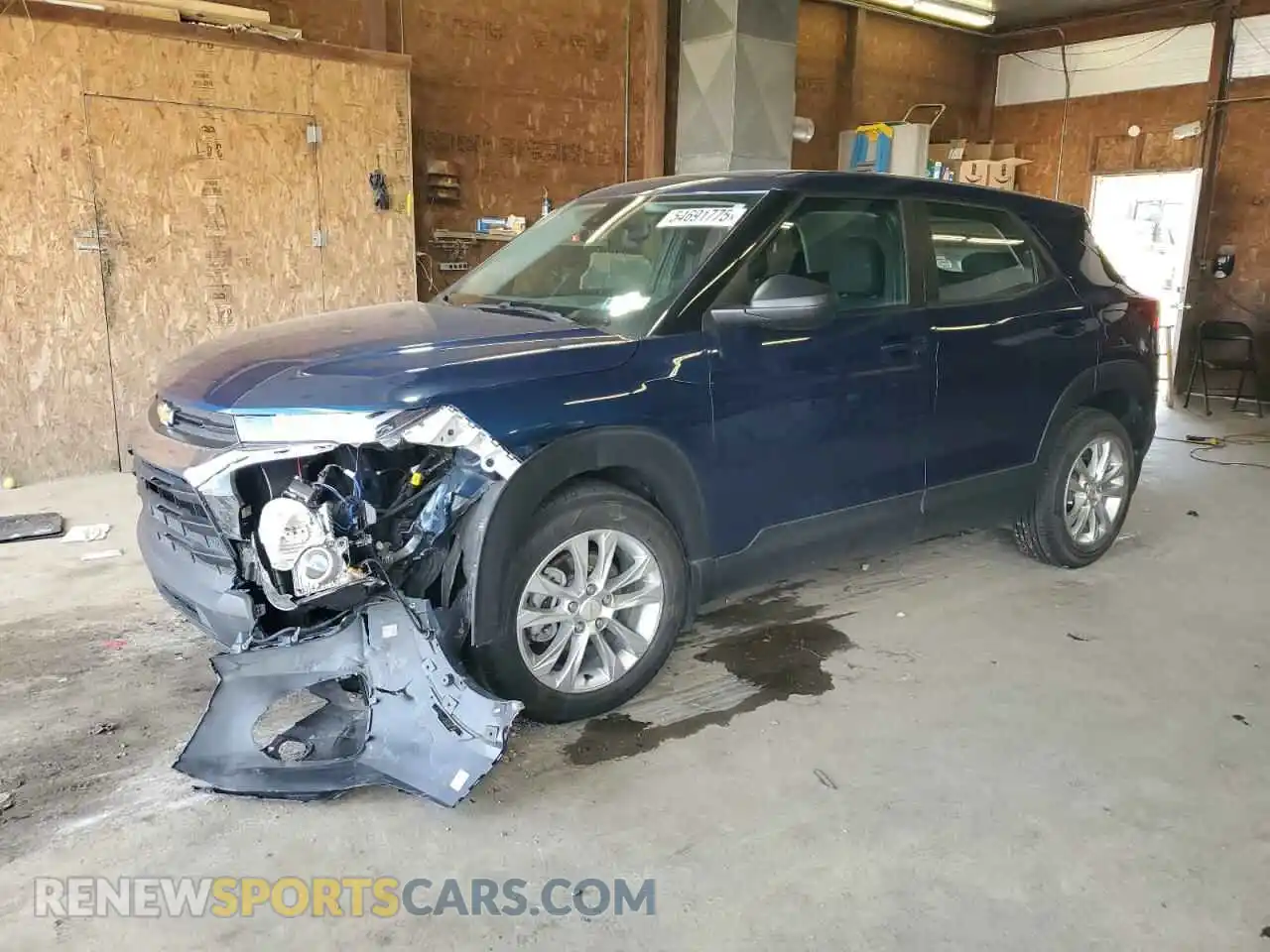1 Photograph of a damaged car KL79MMS21MB137084 CHEVROLET TRAILBLZR 2021