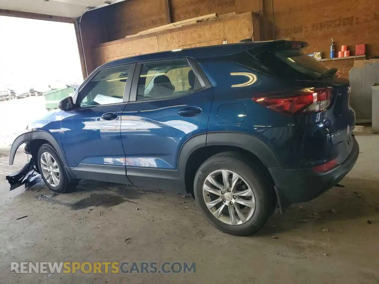 2 Photograph of a damaged car KL79MMS21MB137084 CHEVROLET TRAILBLZR 2021