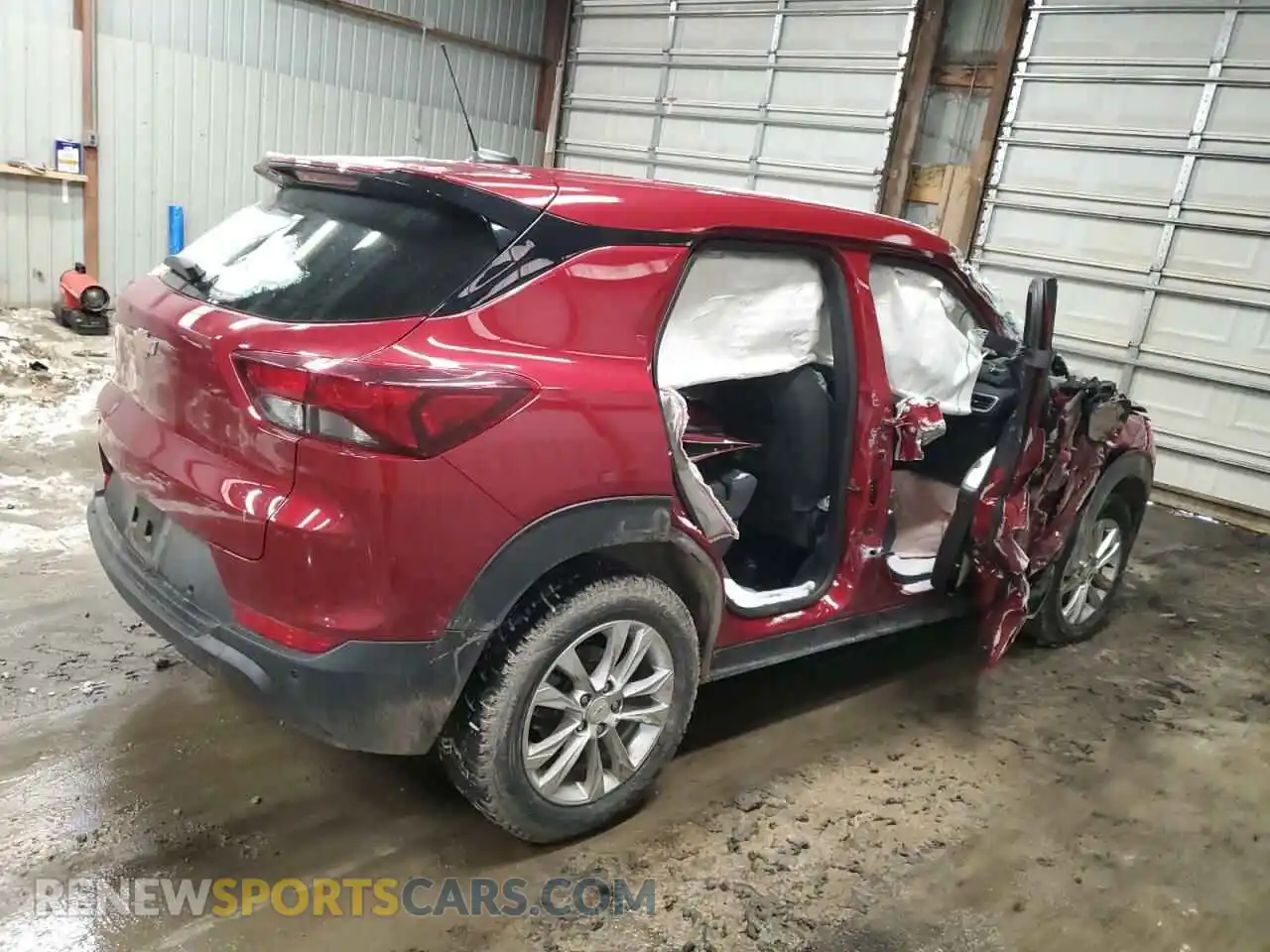 3 Photograph of a damaged car KL79MMS22MB142228 CHEVROLET TRAILBLZR 2021