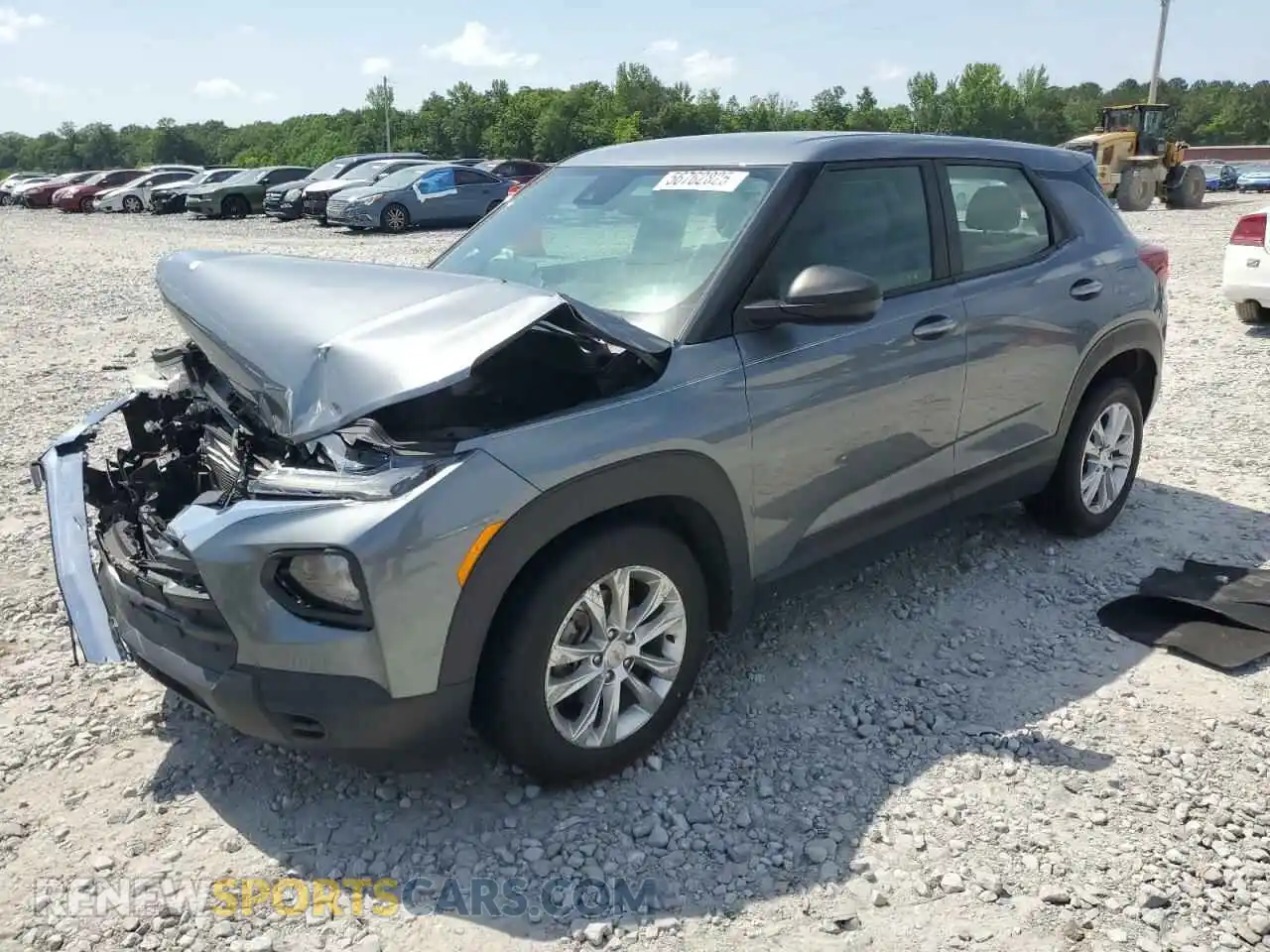 1 Photograph of a damaged car KL79MMS25MB166345 CHEVROLET TRAILBLZR 2021