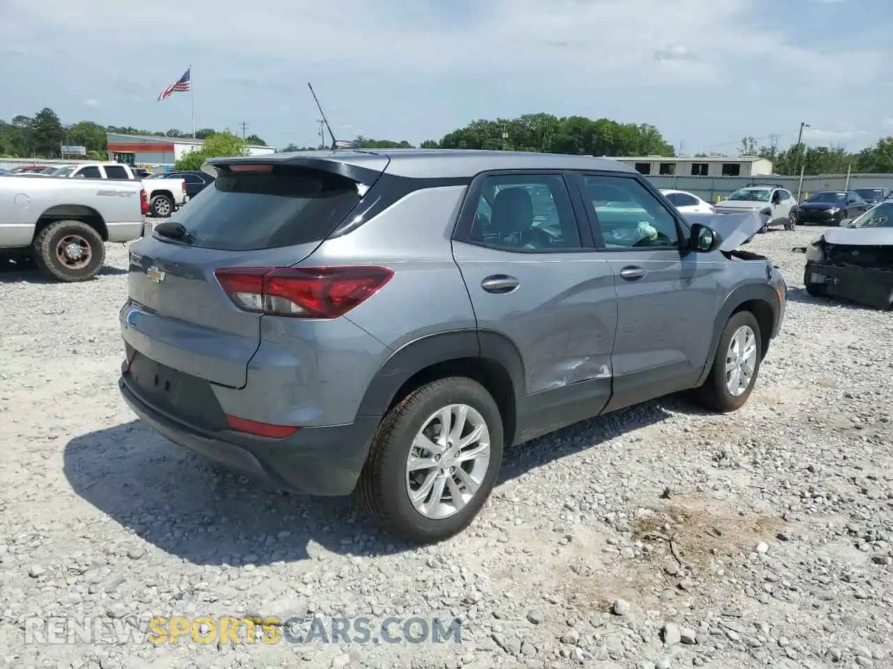 3 Photograph of a damaged car KL79MMS25MB166345 CHEVROLET TRAILBLZR 2021