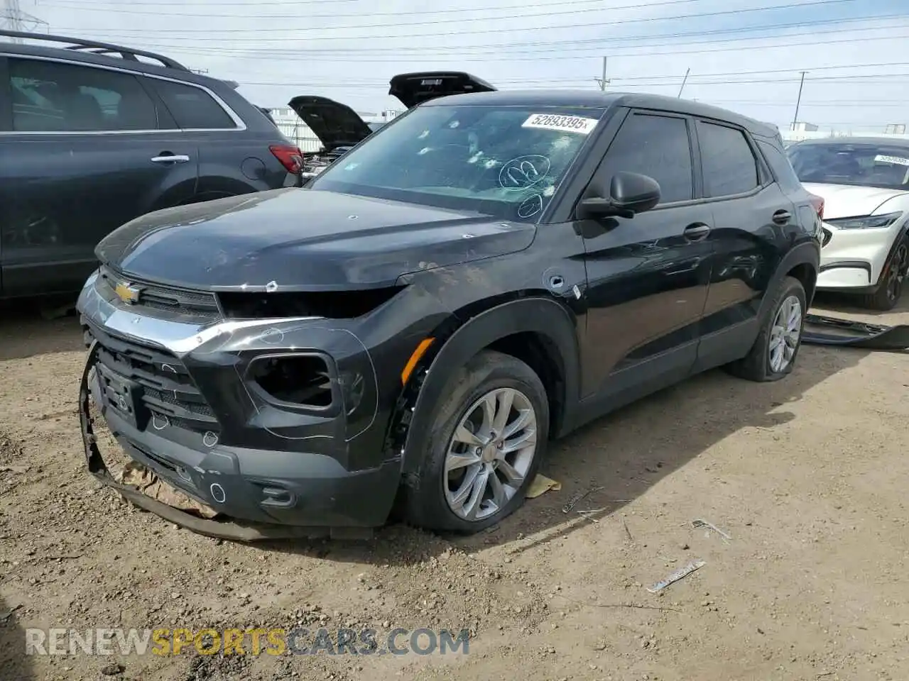 1 Photograph of a damaged car KL79MMS26MB082616 CHEVROLET TRAILBLZR 2021