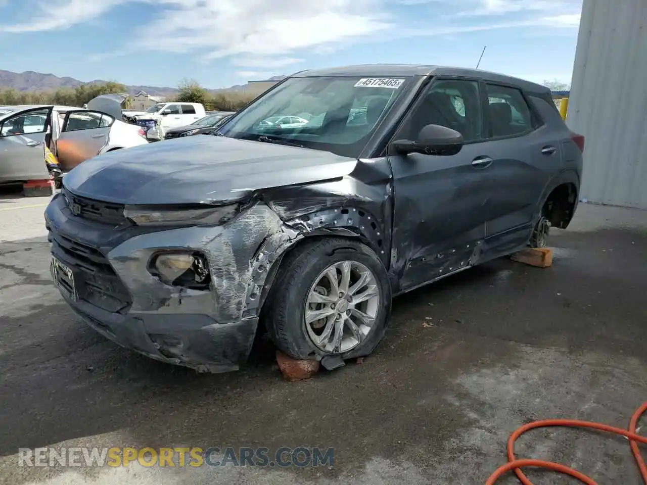 1 Photograph of a damaged car KL79MMS26MB108101 CHEVROLET TRAILBLZR 2021